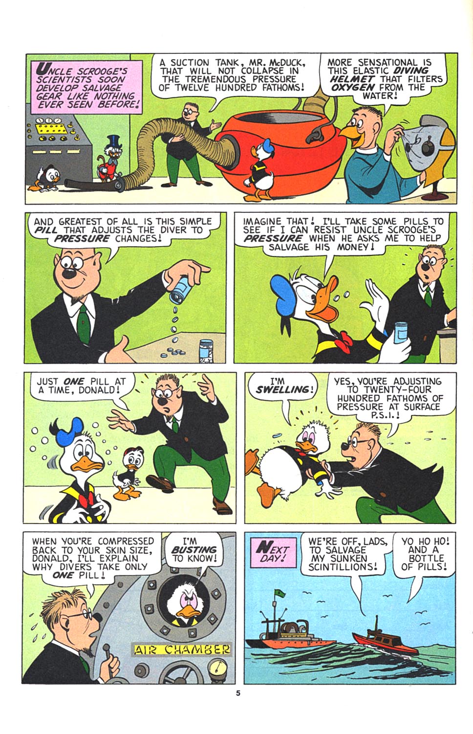 Read online Uncle Scrooge (1953) comic -  Issue #274 - 6