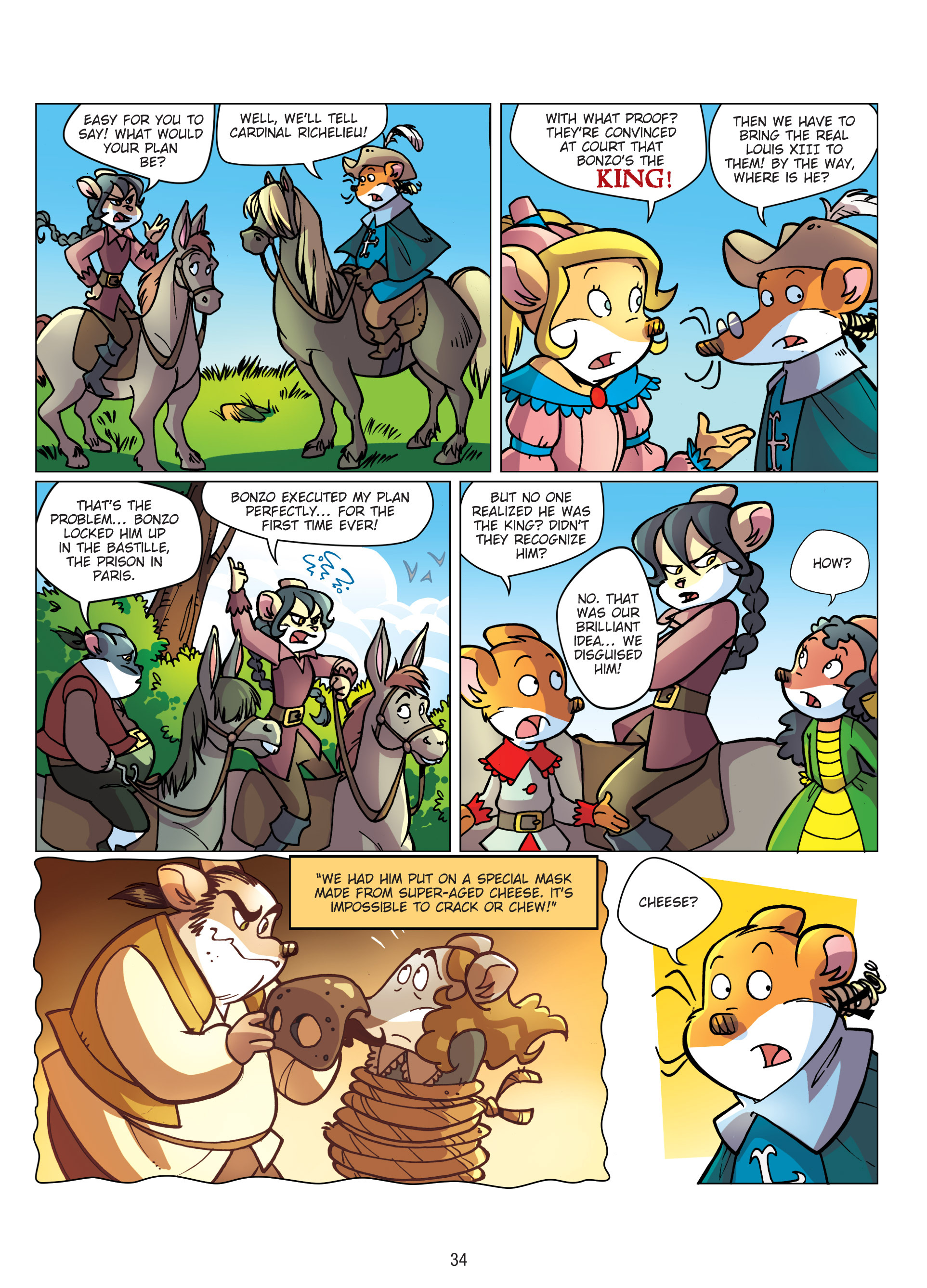 Read online Geronimo Stilton comic -  Issue # TPB 15 - 35