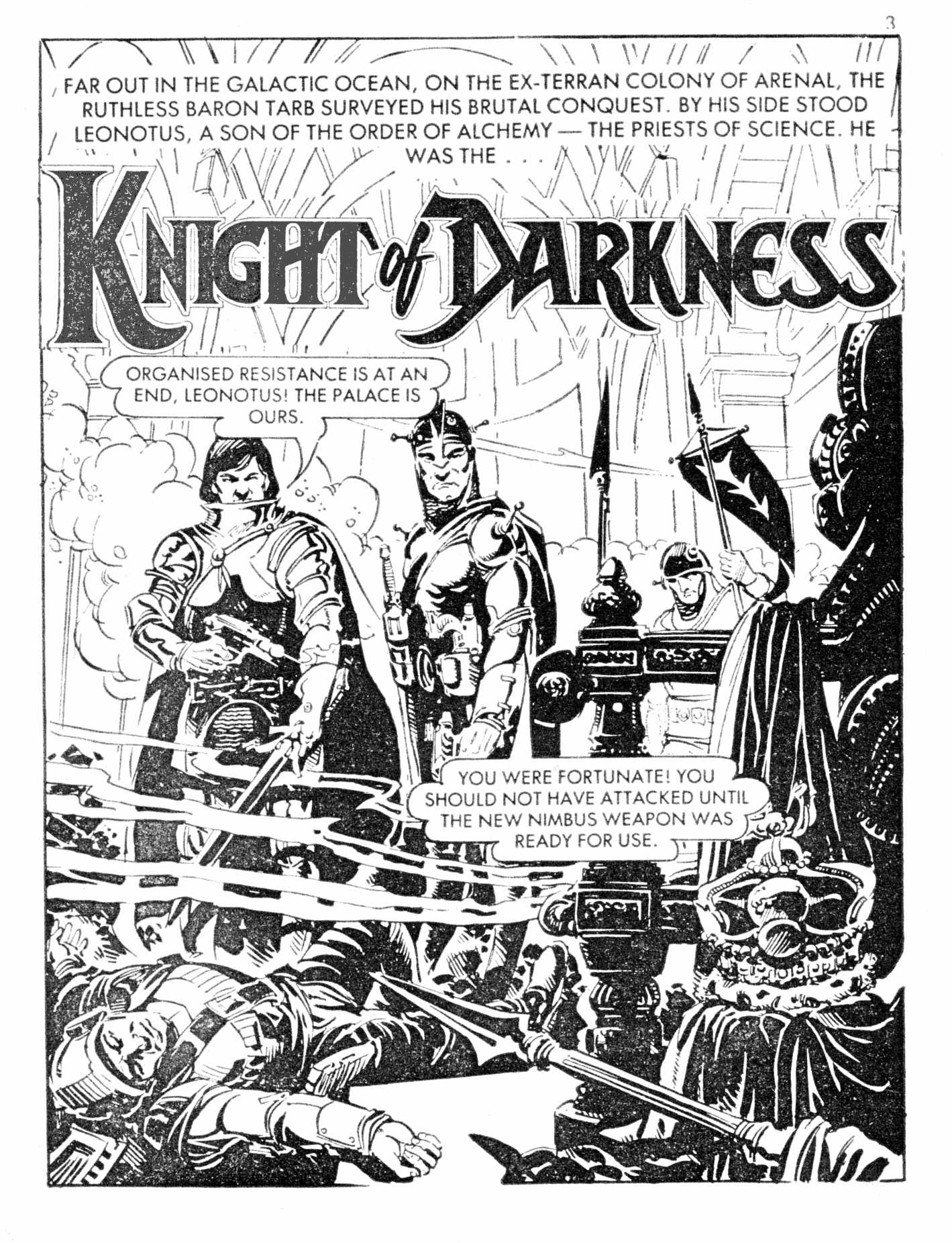 Read online Starblazer comic -  Issue #146 - 3