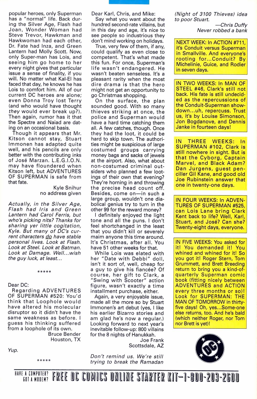 Read online Adventures of Superman (1987) comic -  Issue #524 - 25