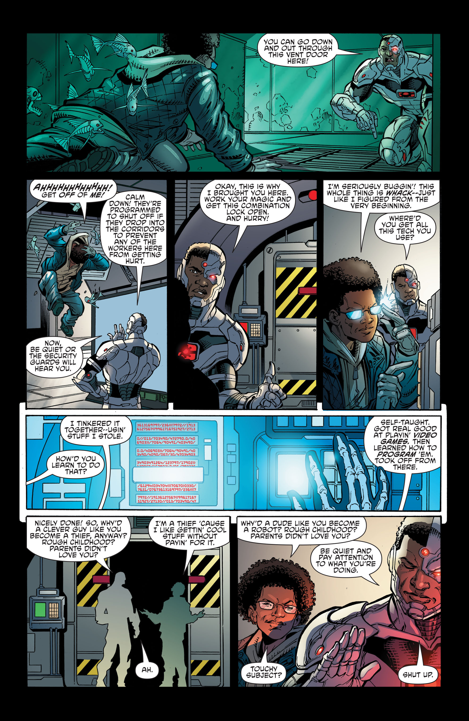 Read online Cyborg (2016) comic -  Issue #8 - 13