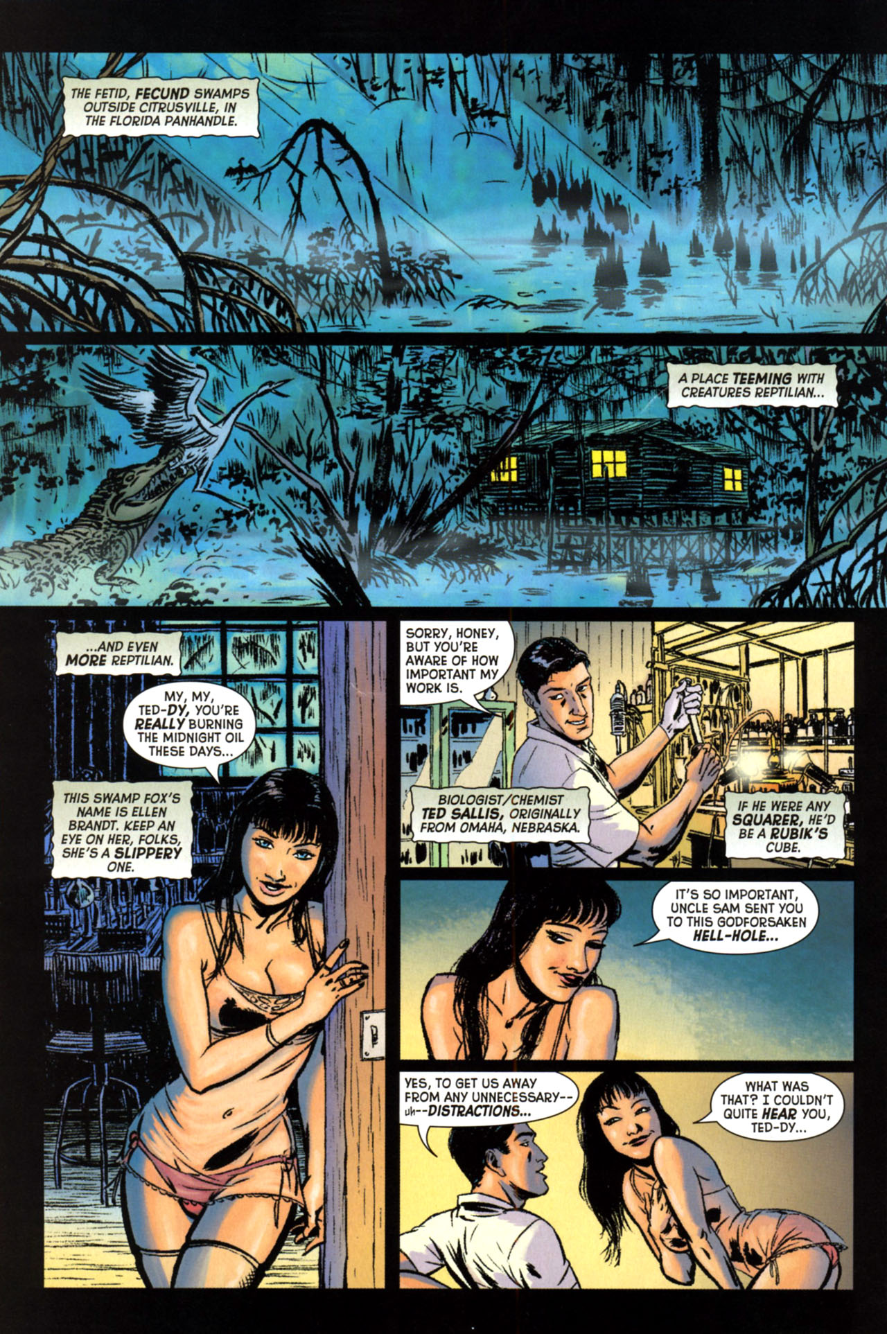 Read online Dead of Night Featuring Man-Thing comic -  Issue #1 - 3