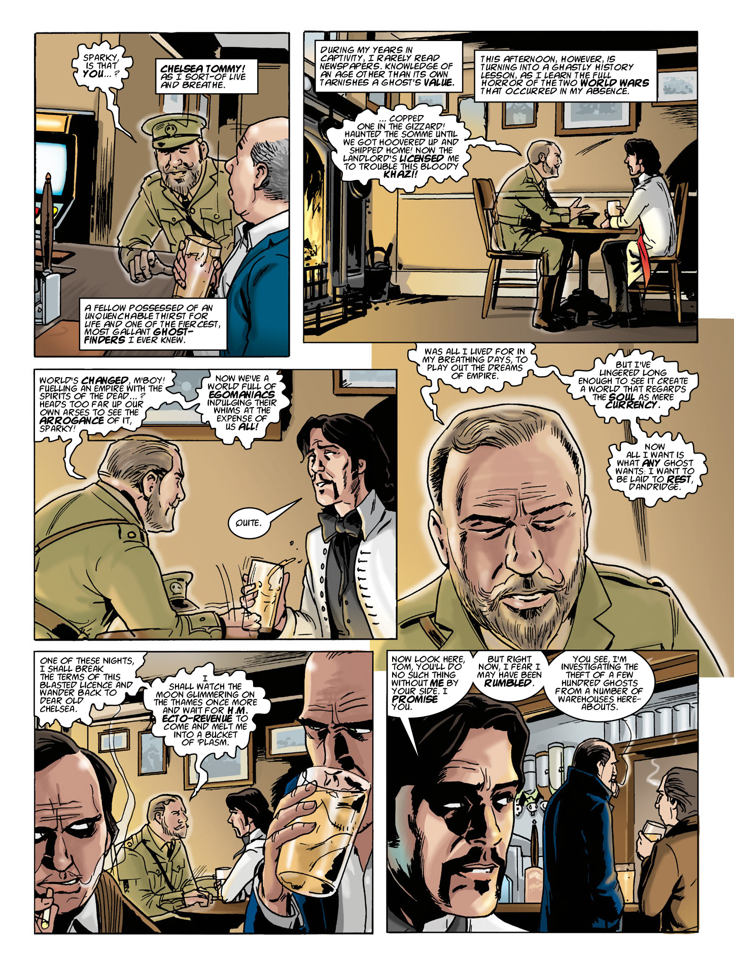 Read online Dandridge: Return of the Chap comic -  Issue # TPB - 85