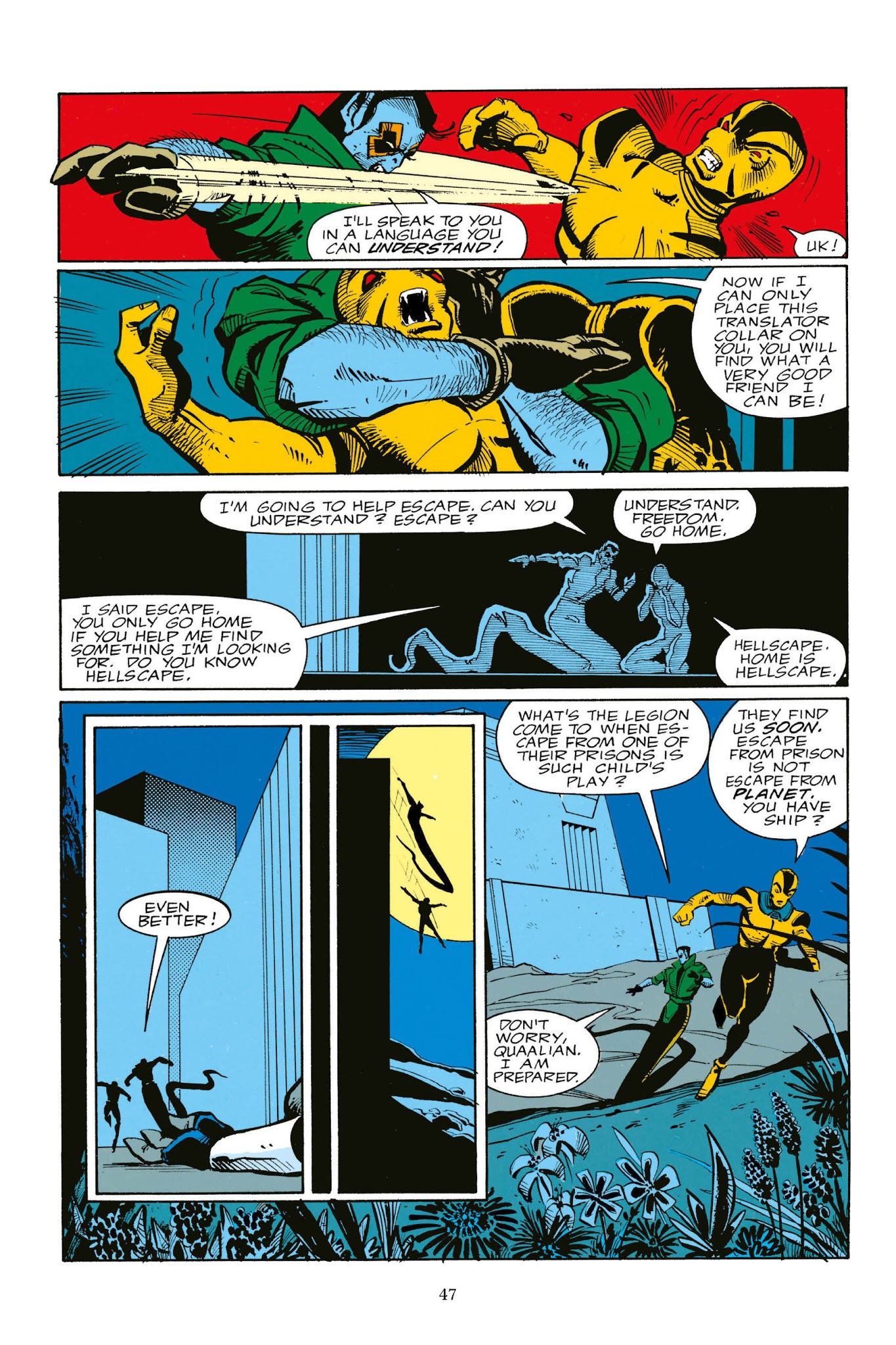 Read online Alien Legion: Dead and Buried comic -  Issue # TPB - 46