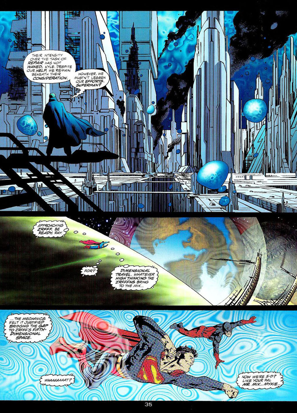 Read online JLA: Heaven's Ladder comic -  Issue # Full - 35