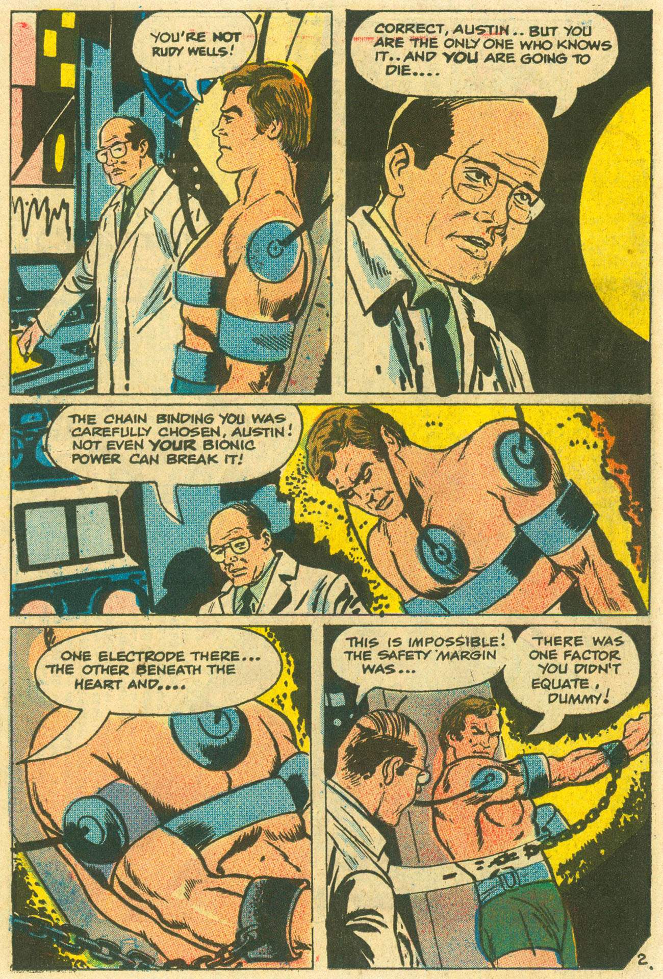 Read online The Six Million Dollar Man [comic] comic -  Issue #7 - 18