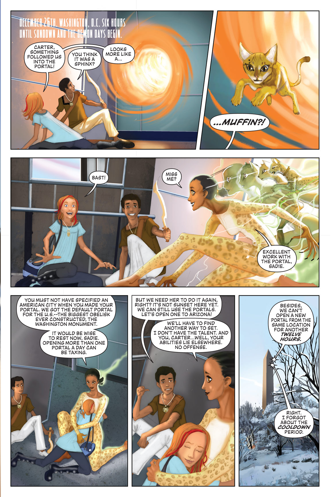 Read online The Kane Chronicles comic -  Issue # TPB 1 - 85