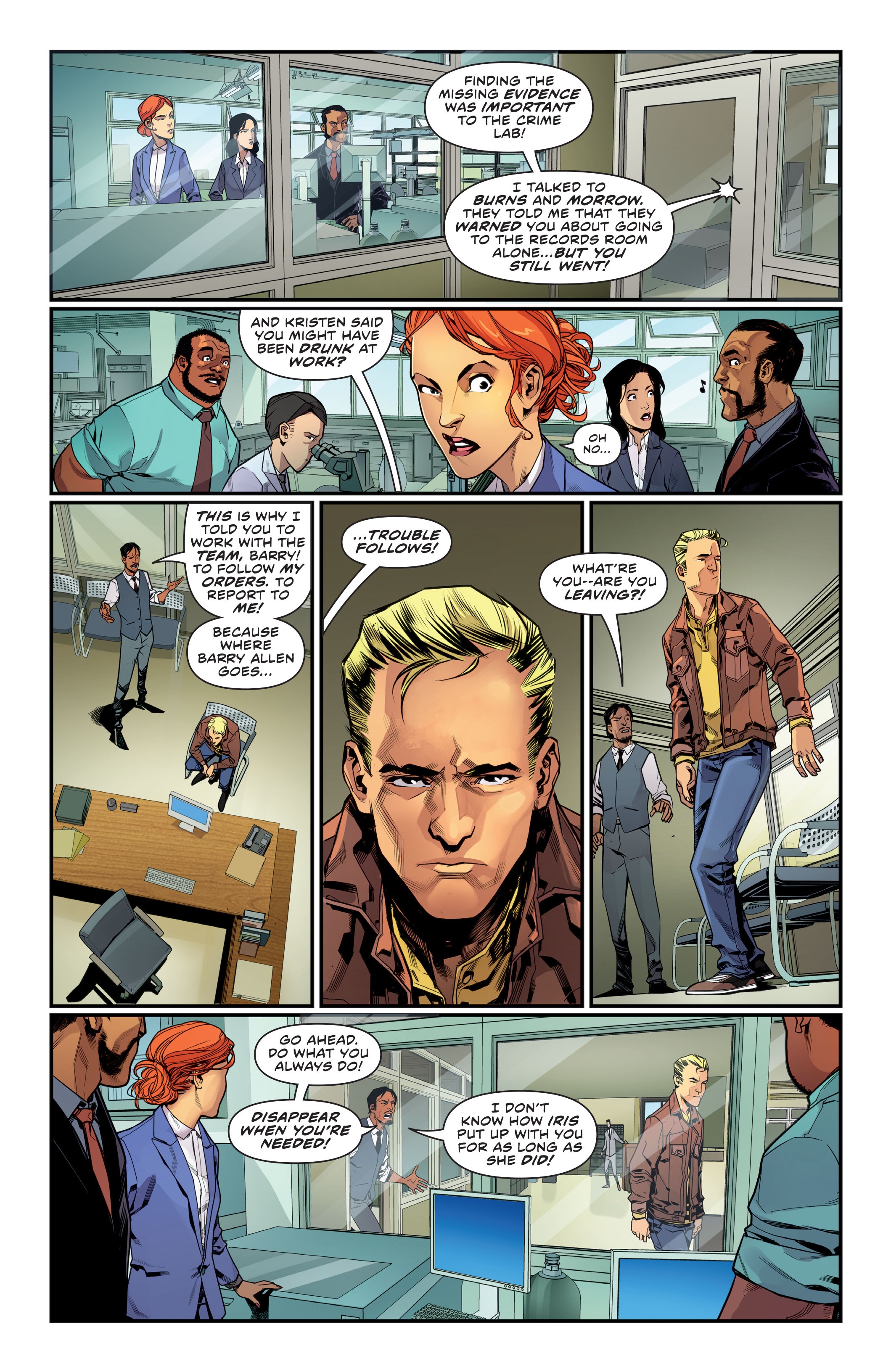 Read online Flash: The Rebirth Deluxe Edition comic -  Issue # TPB 3 (Part 1) - 52