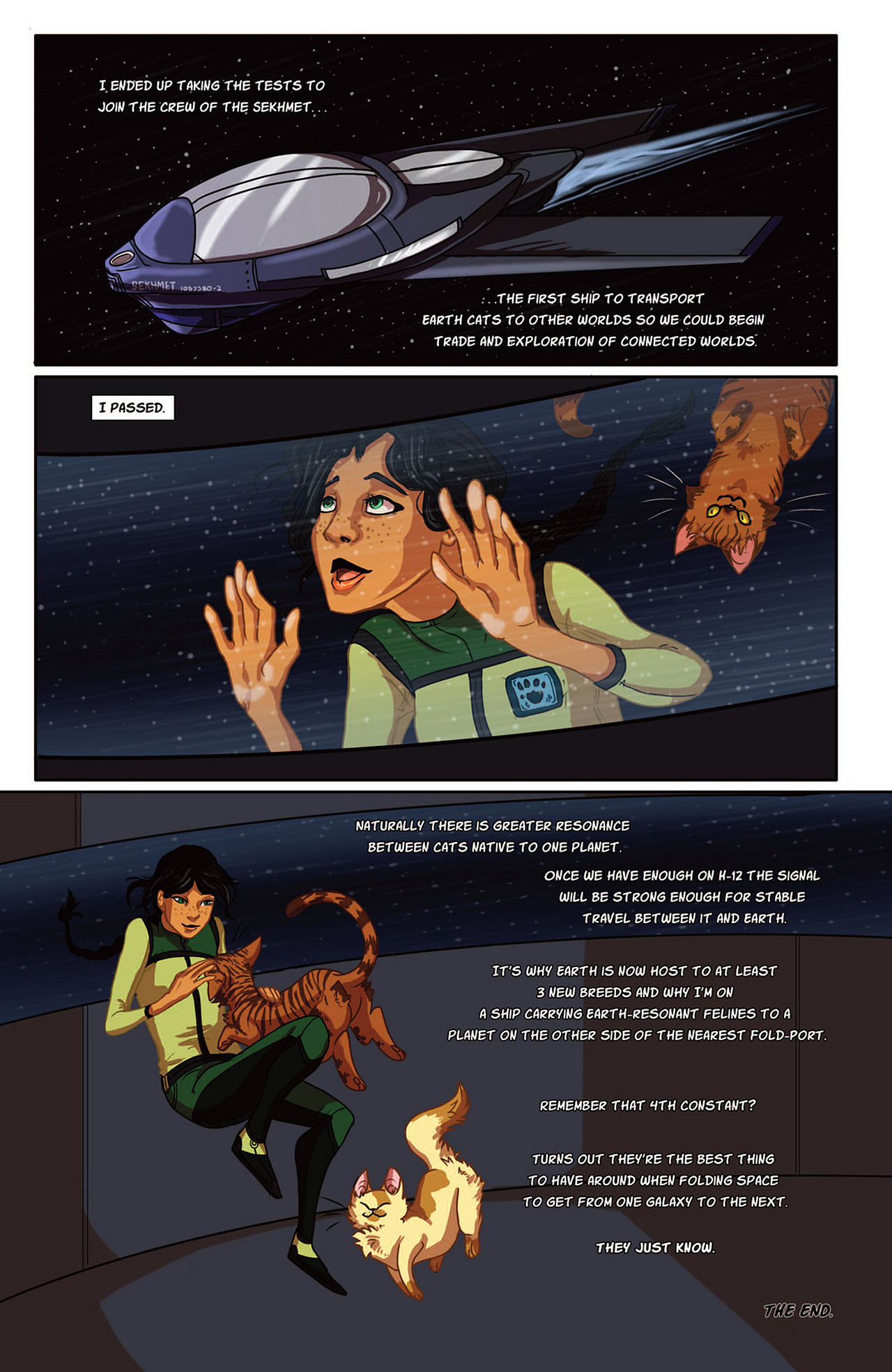Read online Womanthology: Space comic -  Issue #2 - 21