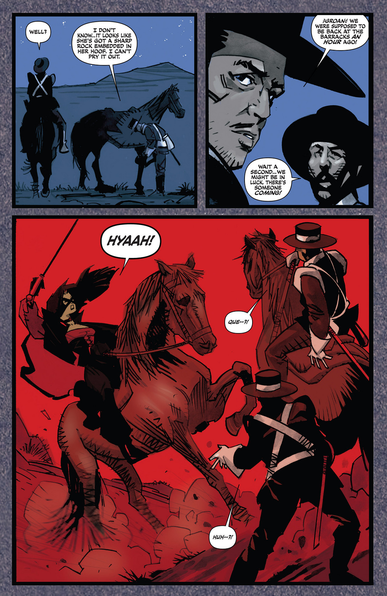 Read online Zorro Rides Again comic -  Issue #12 - 16