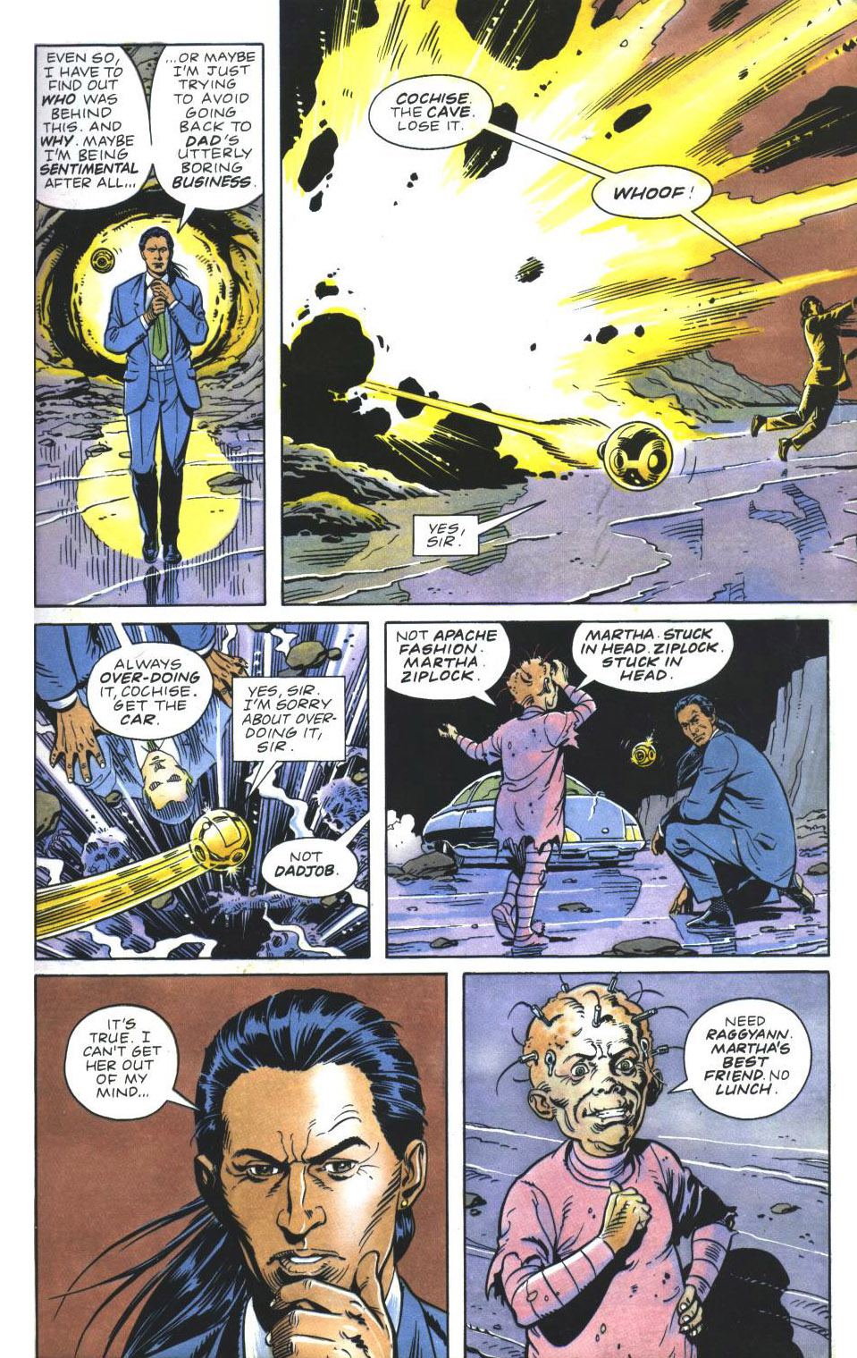 Read online Martha Washington Saves the World comic -  Issue #1 - 127