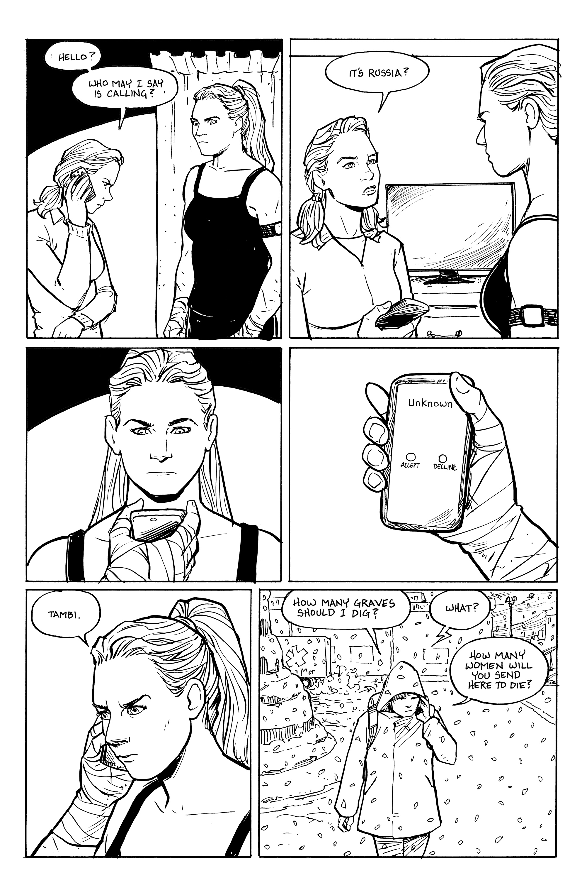 Read online Five Years comic -  Issue #6 - 20