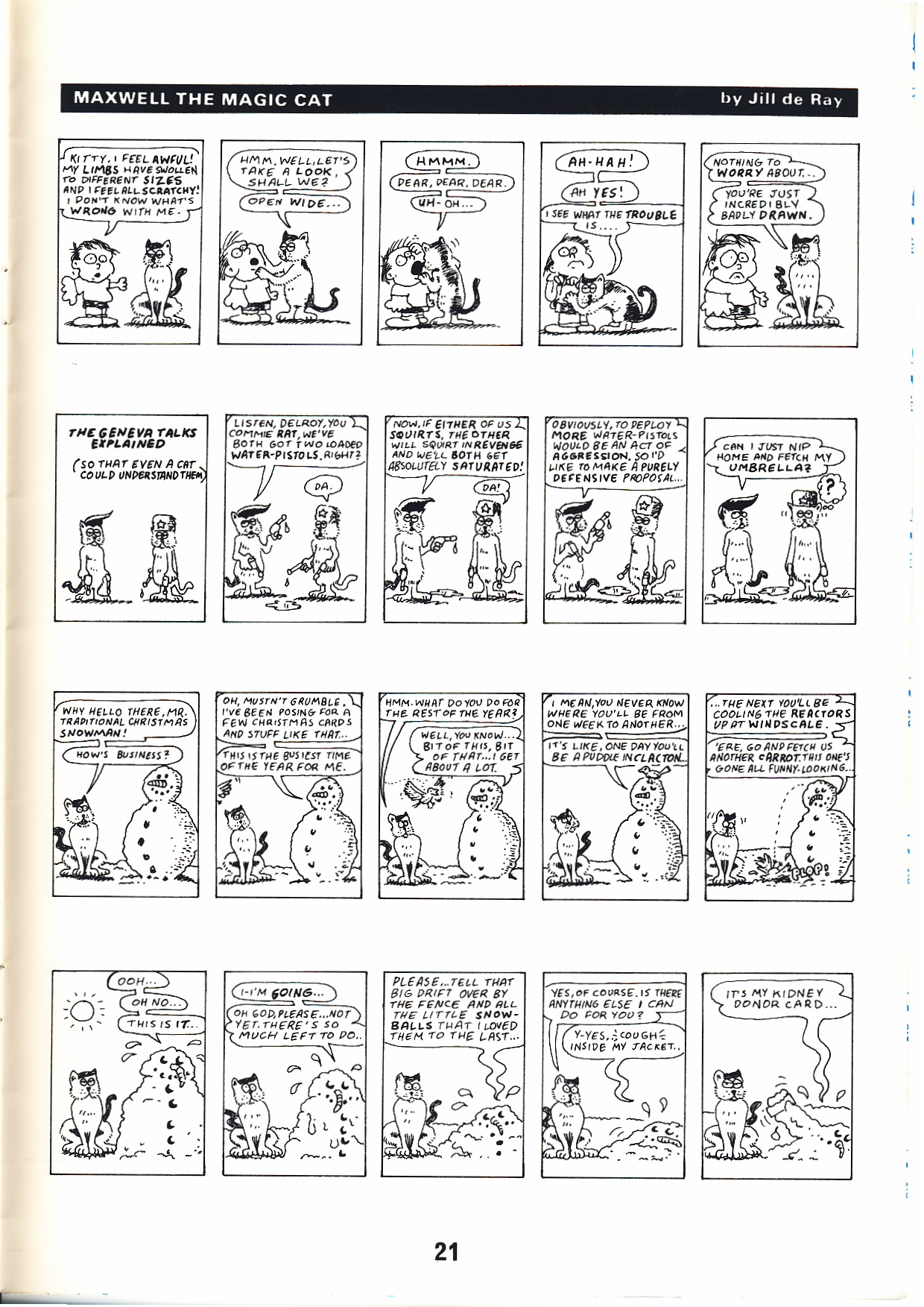 Read online Alan Moore's Maxwell the Magic Cat comic -  Issue #4 - 23