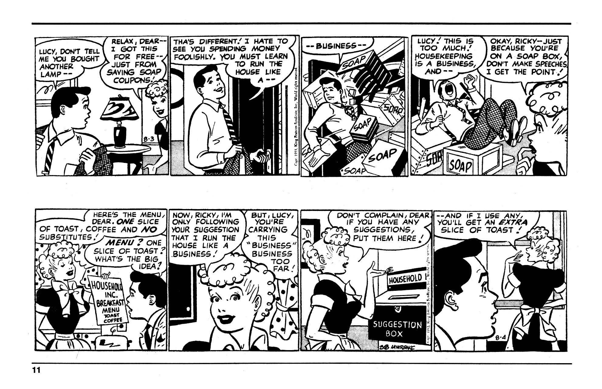 Read online I Love Lucy comic -  Issue #4 - 13