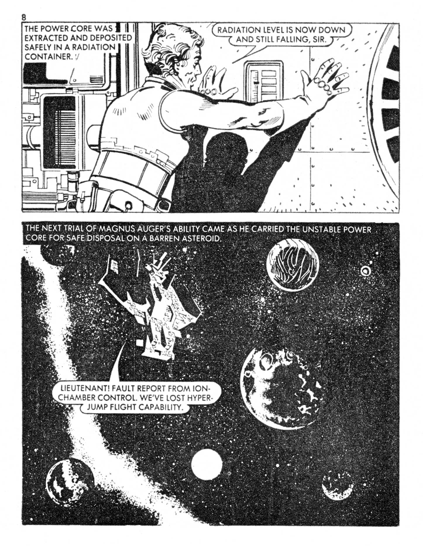 Read online Starblazer comic -  Issue #145 - 8