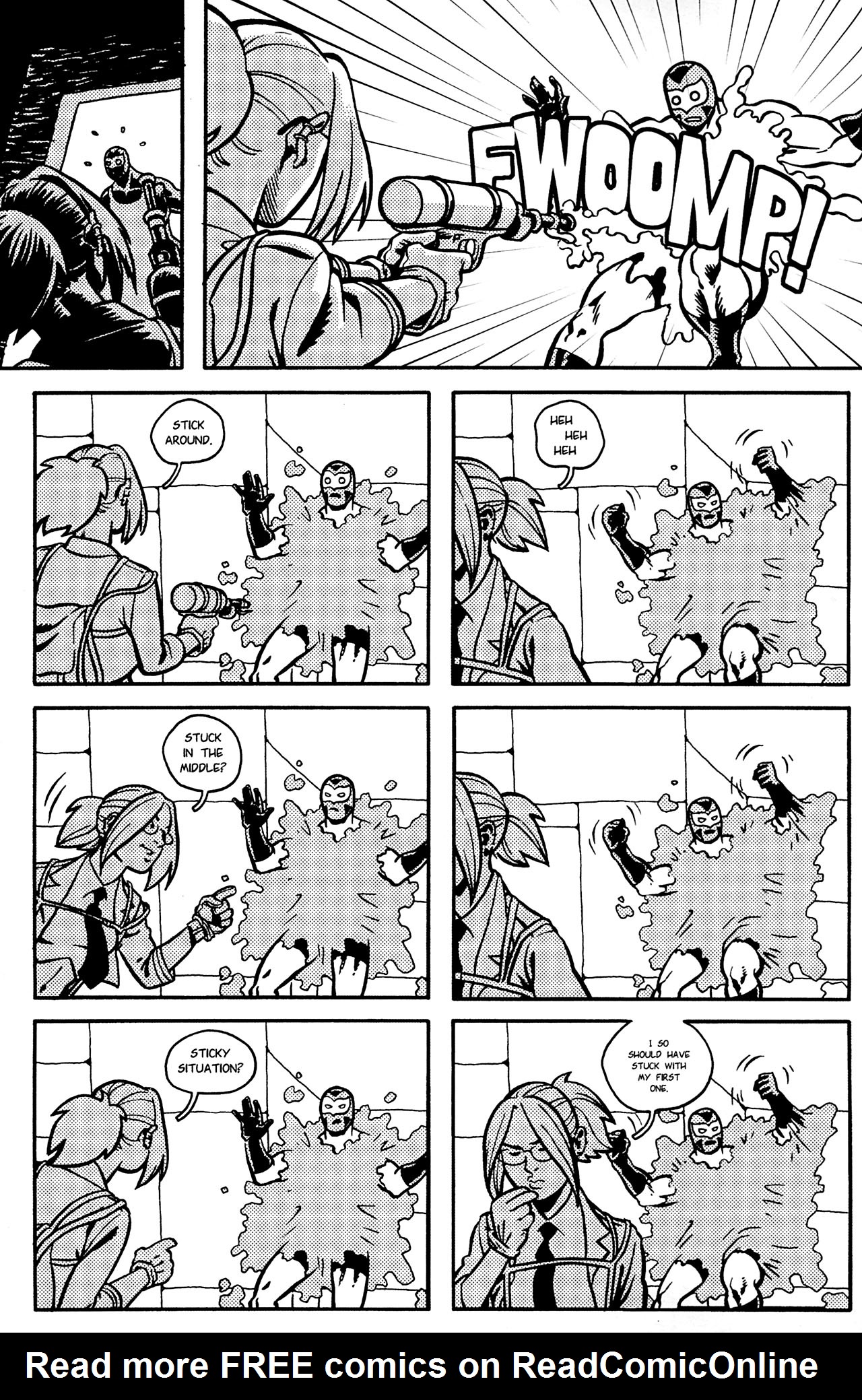 Read online The Middleman (2006) comic -  Issue #4 - 8