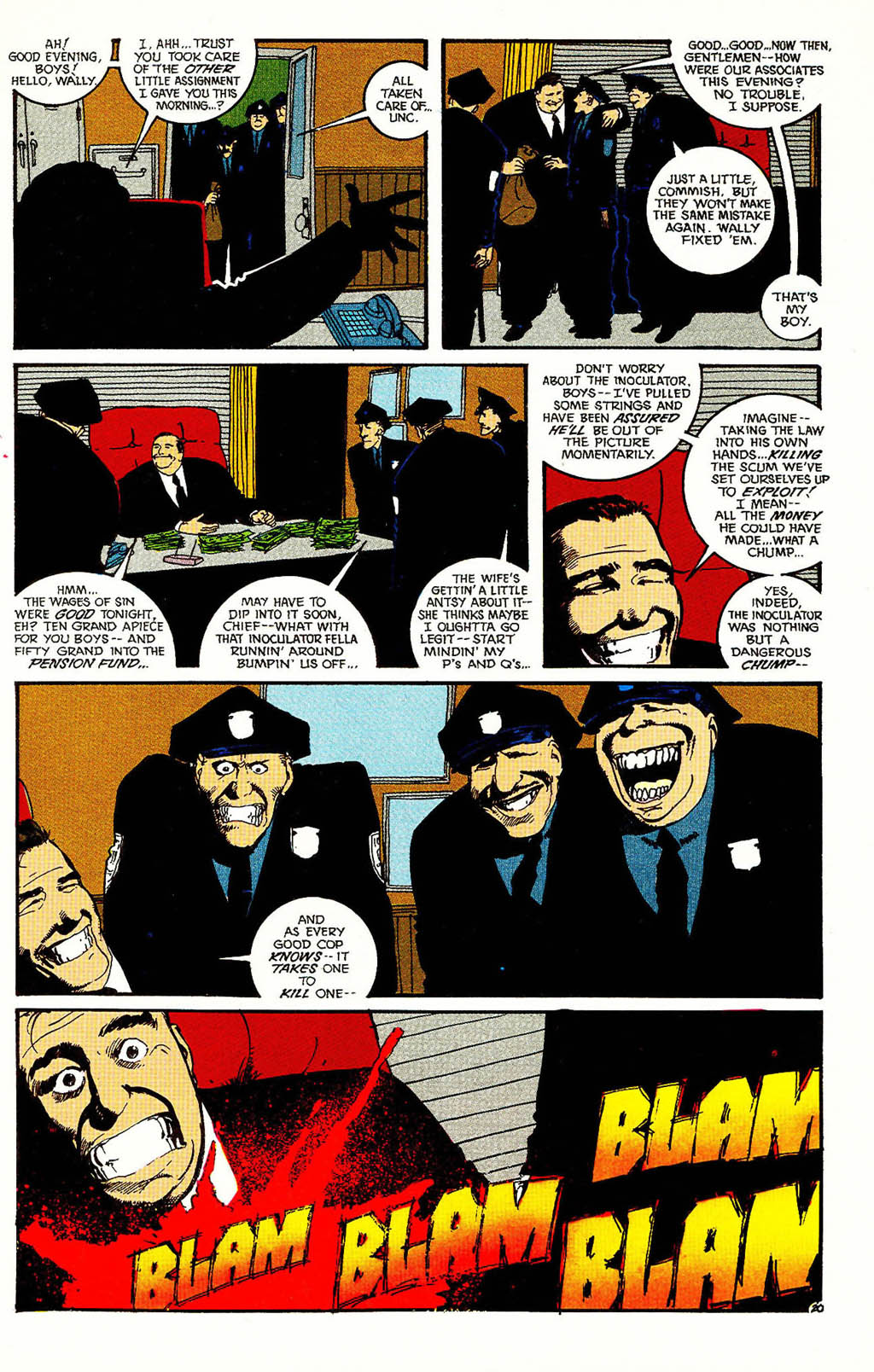 Read online The Shadow (1987) comic -  Issue #18 - 22