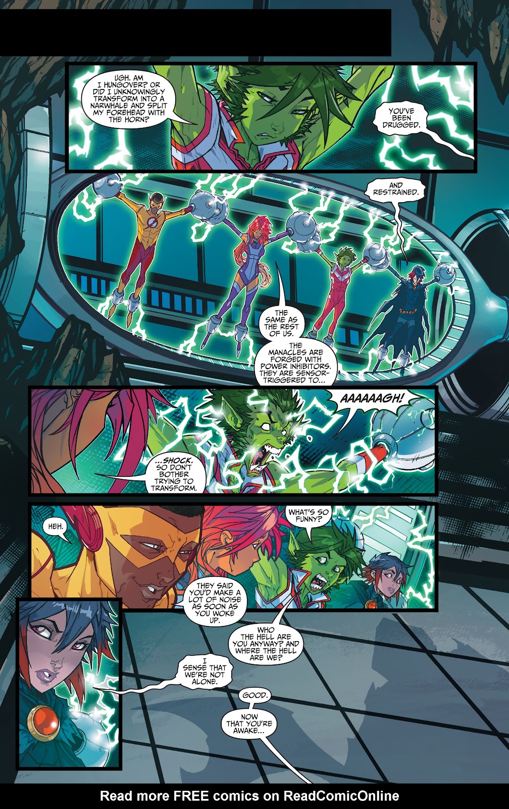 Teen Titans: Rebirth issue Full - Page 22