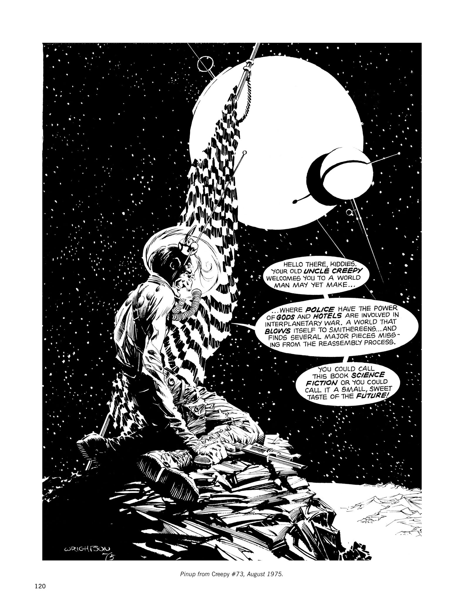 Read online Creepy Presents Bernie Wrightson comic -  Issue # TPB - 123