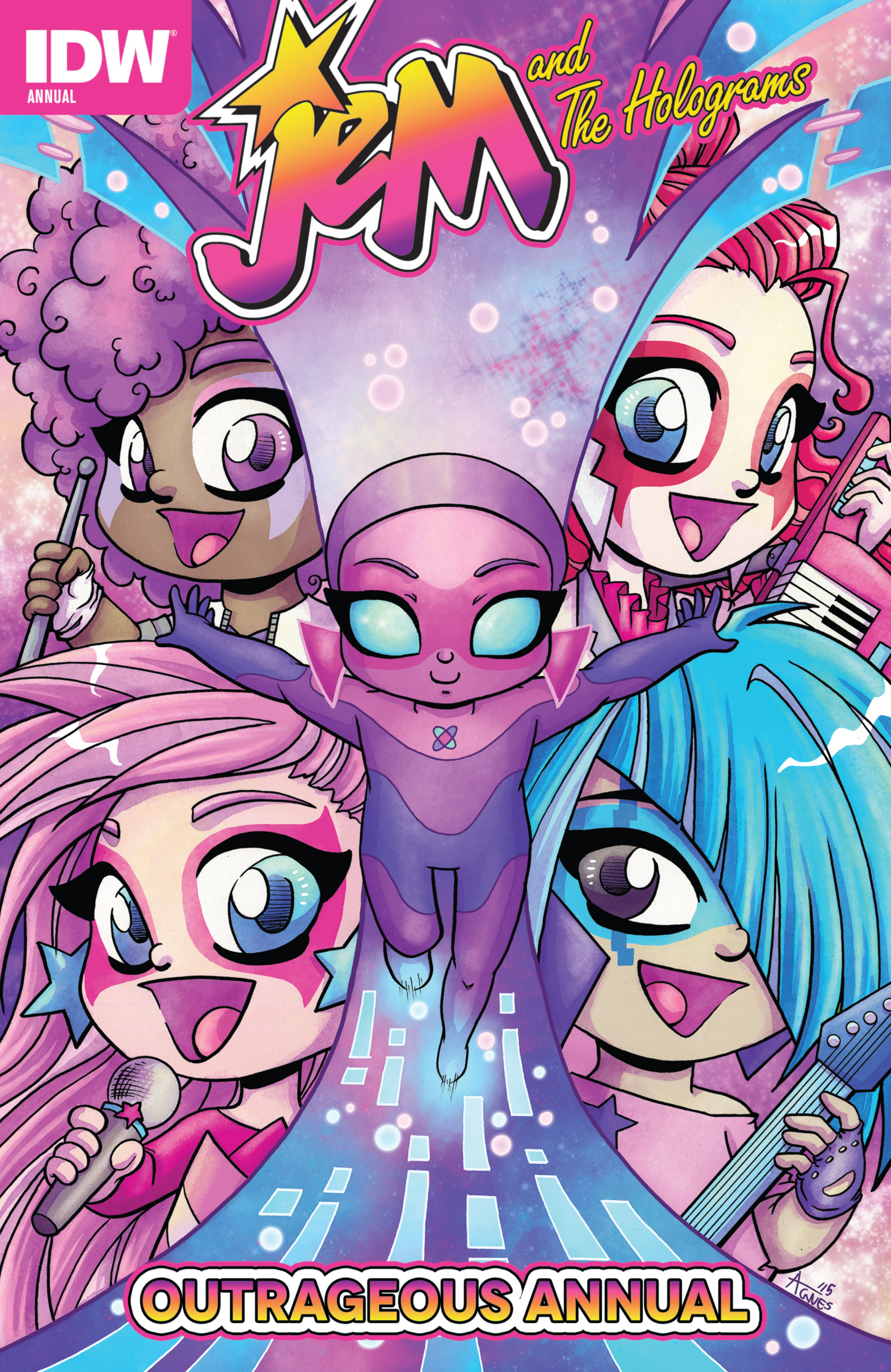 Read online Jem and The Holograms comic -  Issue # _Annual 1 - 1