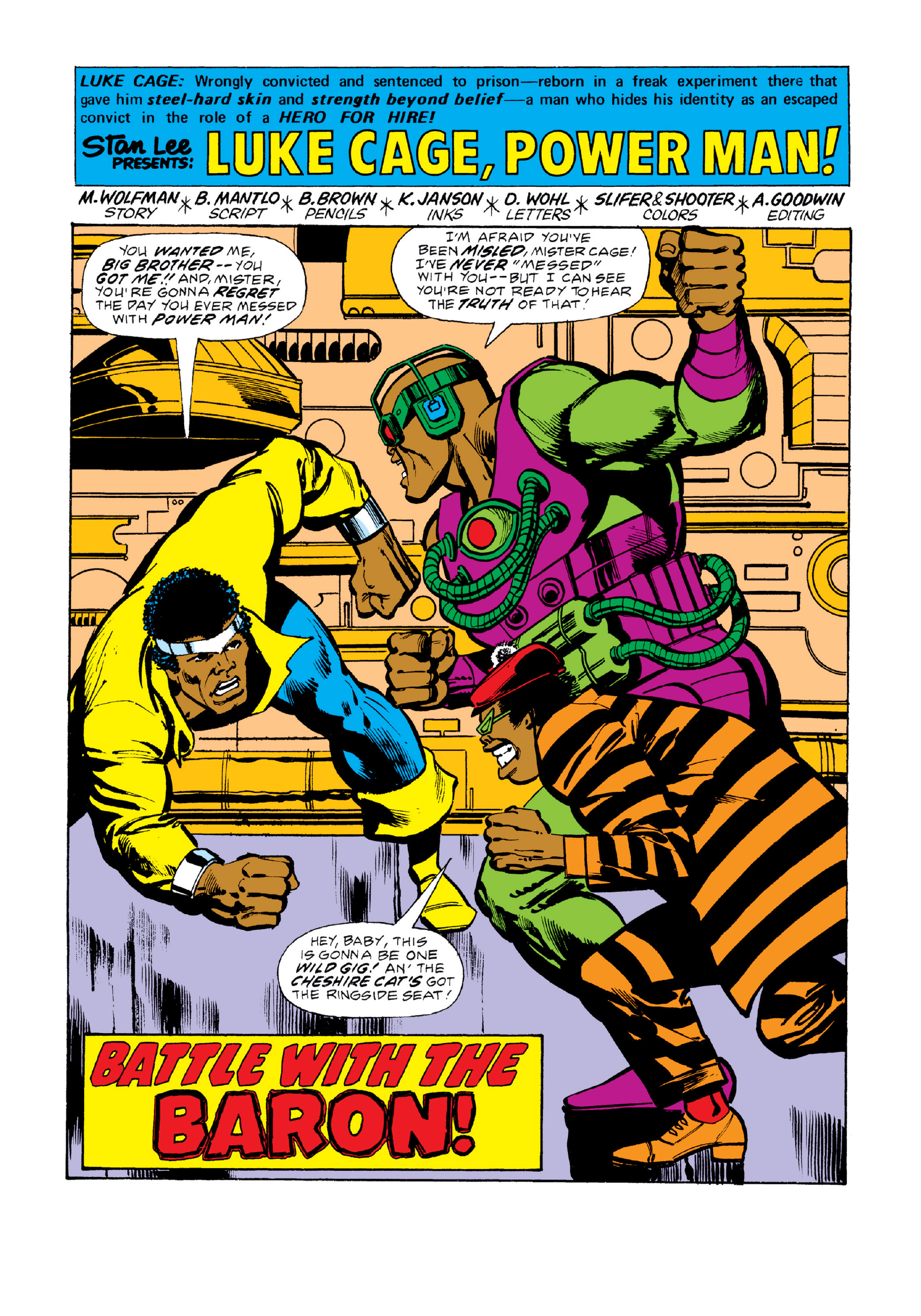 Read online Marvel Masterworks: Luke Cage, Power Man comic -  Issue # TPB 3 (Part 2) - 56