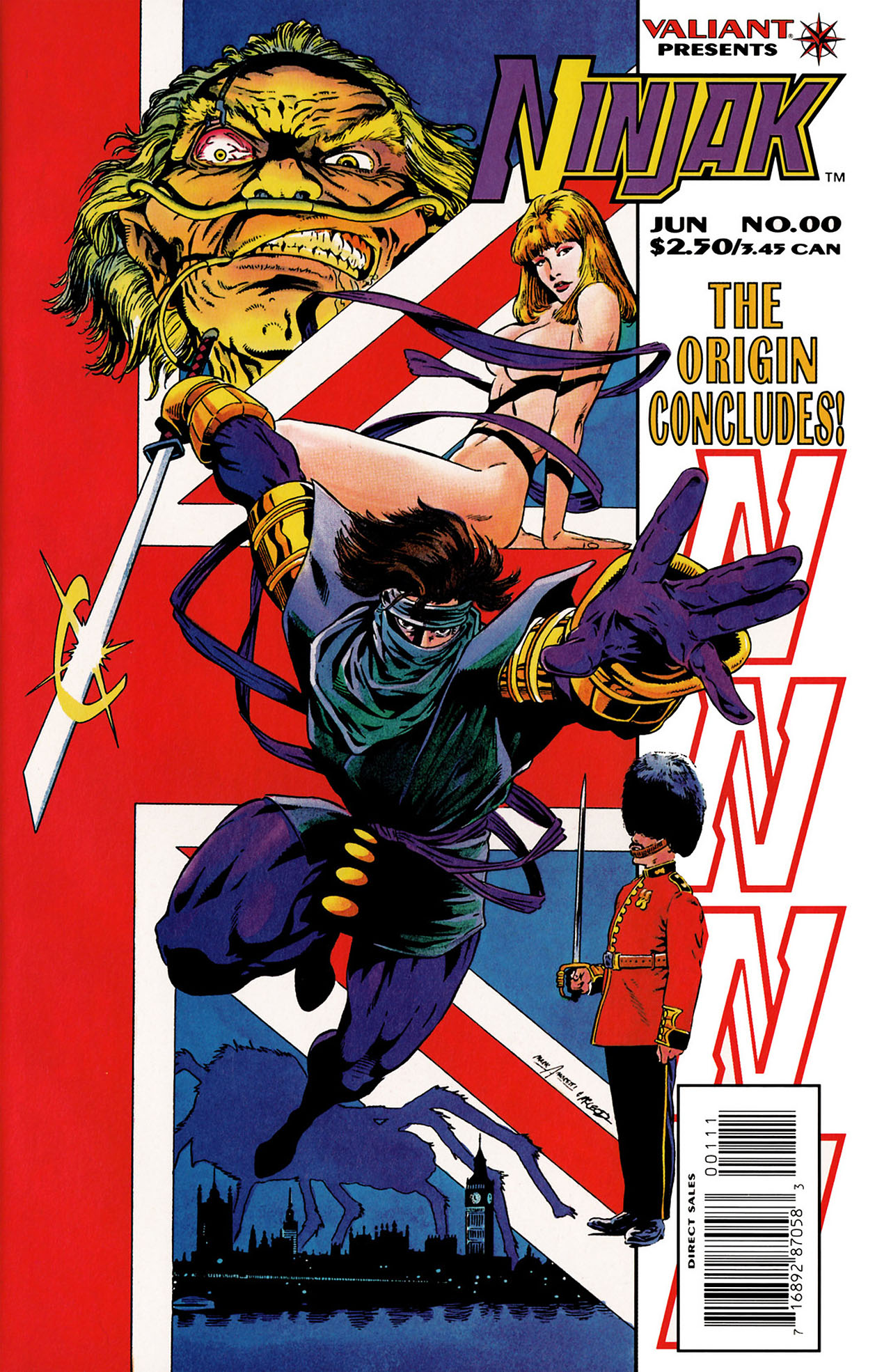Read online Ninjak (1994) comic -  Issue #00 - 1