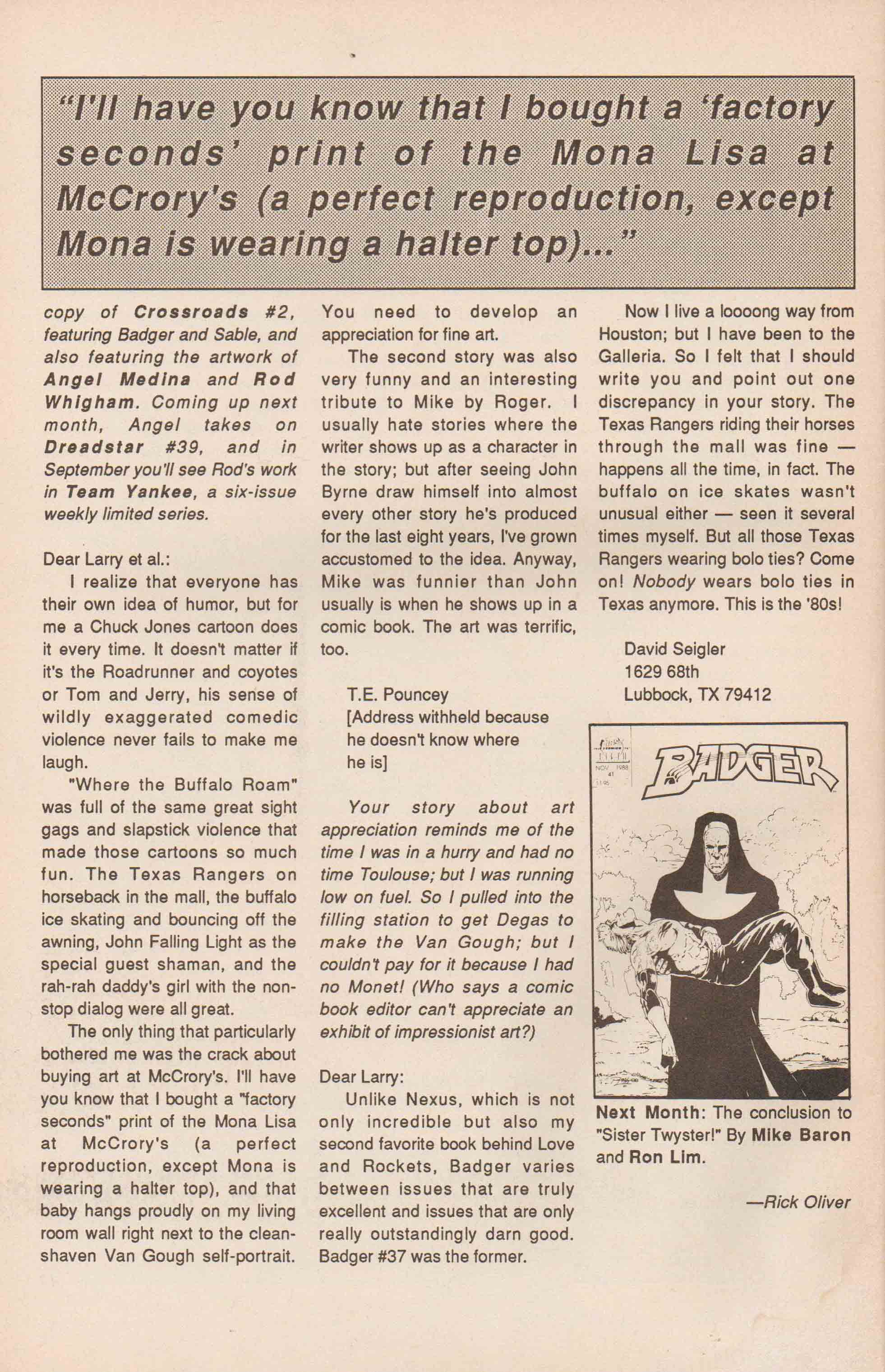 Read online The Badger comic -  Issue #40 - 34