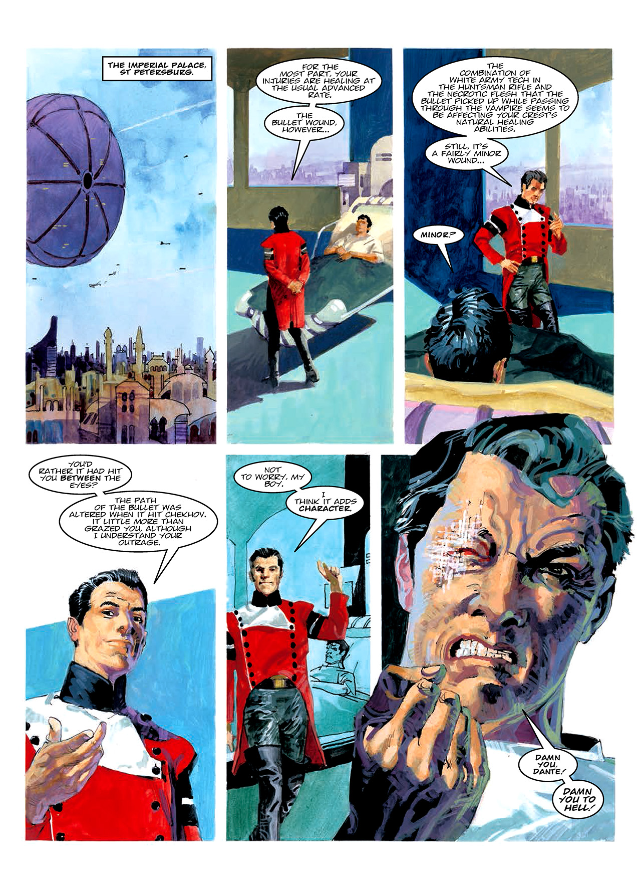 Read online Nikolai Dante comic -  Issue # TPB 10 - 183