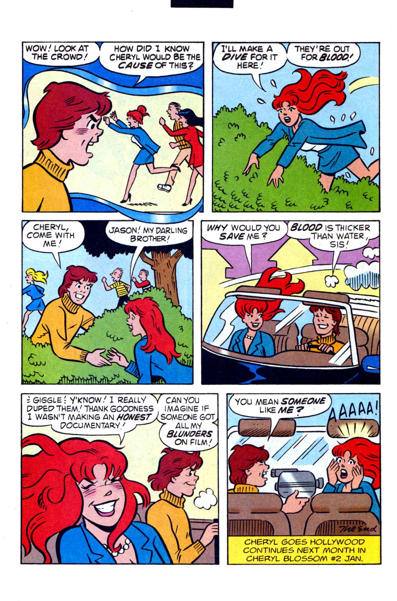 Read online Cheryl Blossom (Goes Hollywood) comic -  Issue #1 - 31