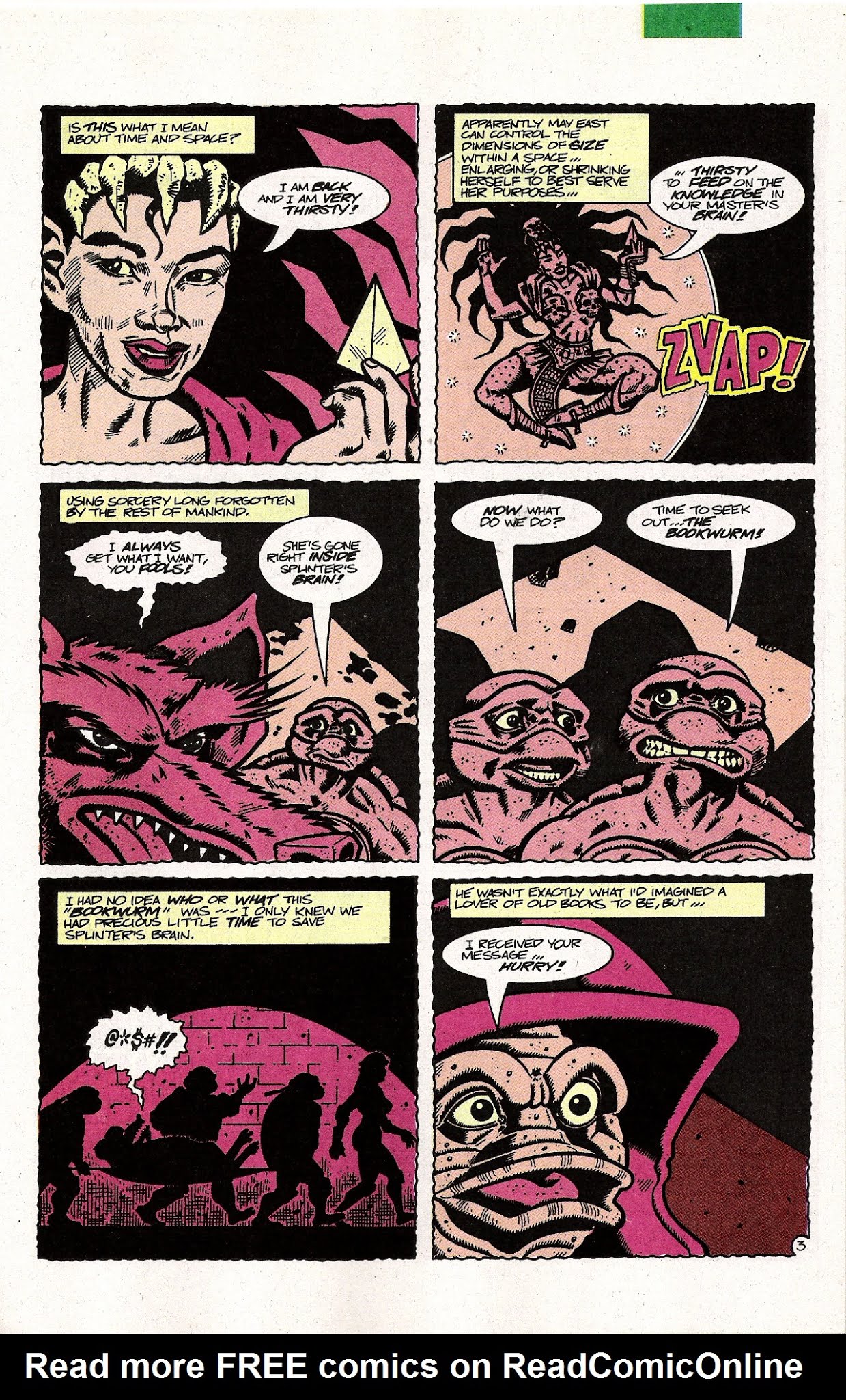 Read online Teenage Mutant Ninja Turtles Presents: April O'Neil (May East Saga) comic -  Issue #3 - 5