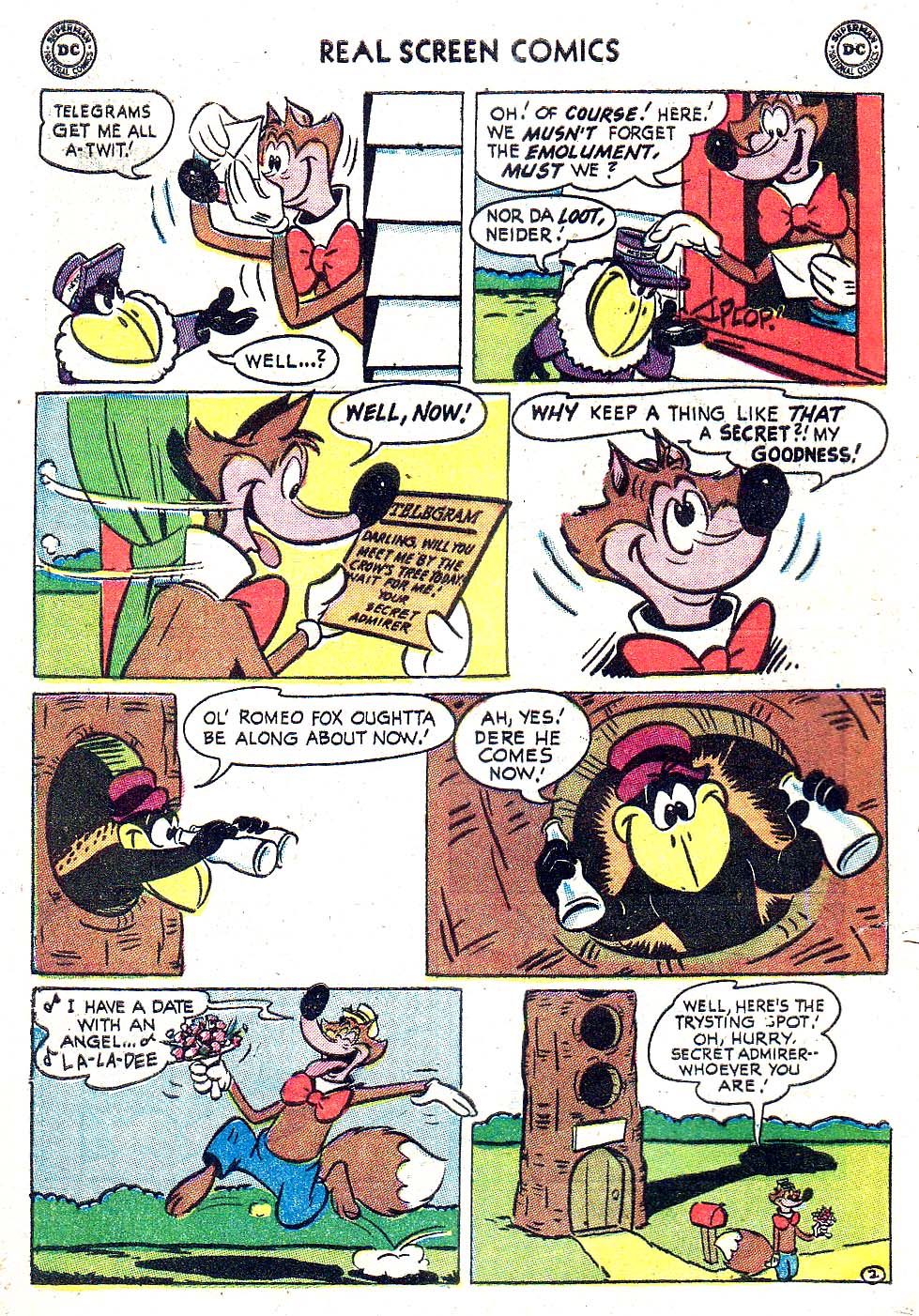 Read online Real Screen Comics comic -  Issue #83 - 4