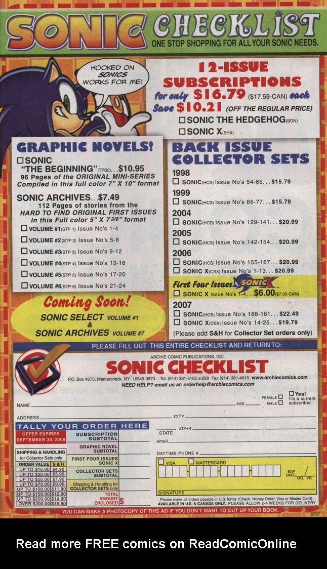 Read online Sonic X comic -  Issue #31 - 29