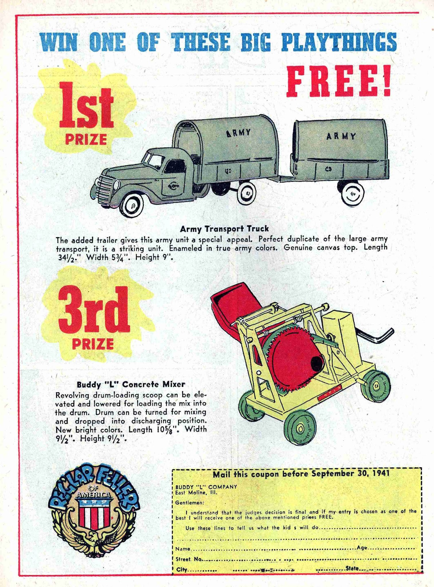 Read online Reg'lar Fellers Heroic Comics comic -  Issue #8 - 32