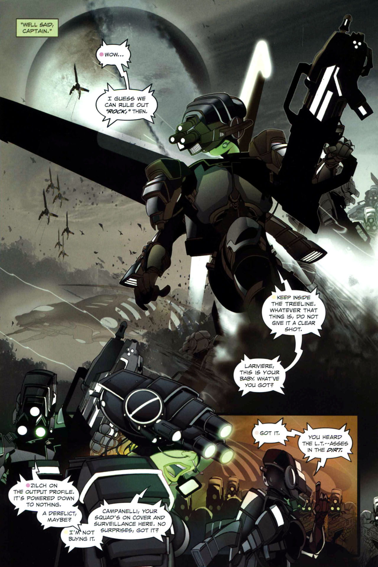 Read online Starship Troopers (2007) comic -  Issue #6 - 20