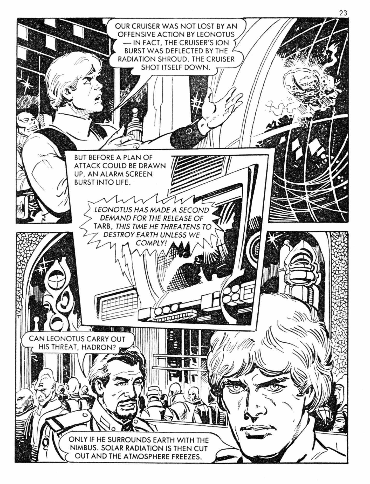 Read online Starblazer comic -  Issue #146 - 23