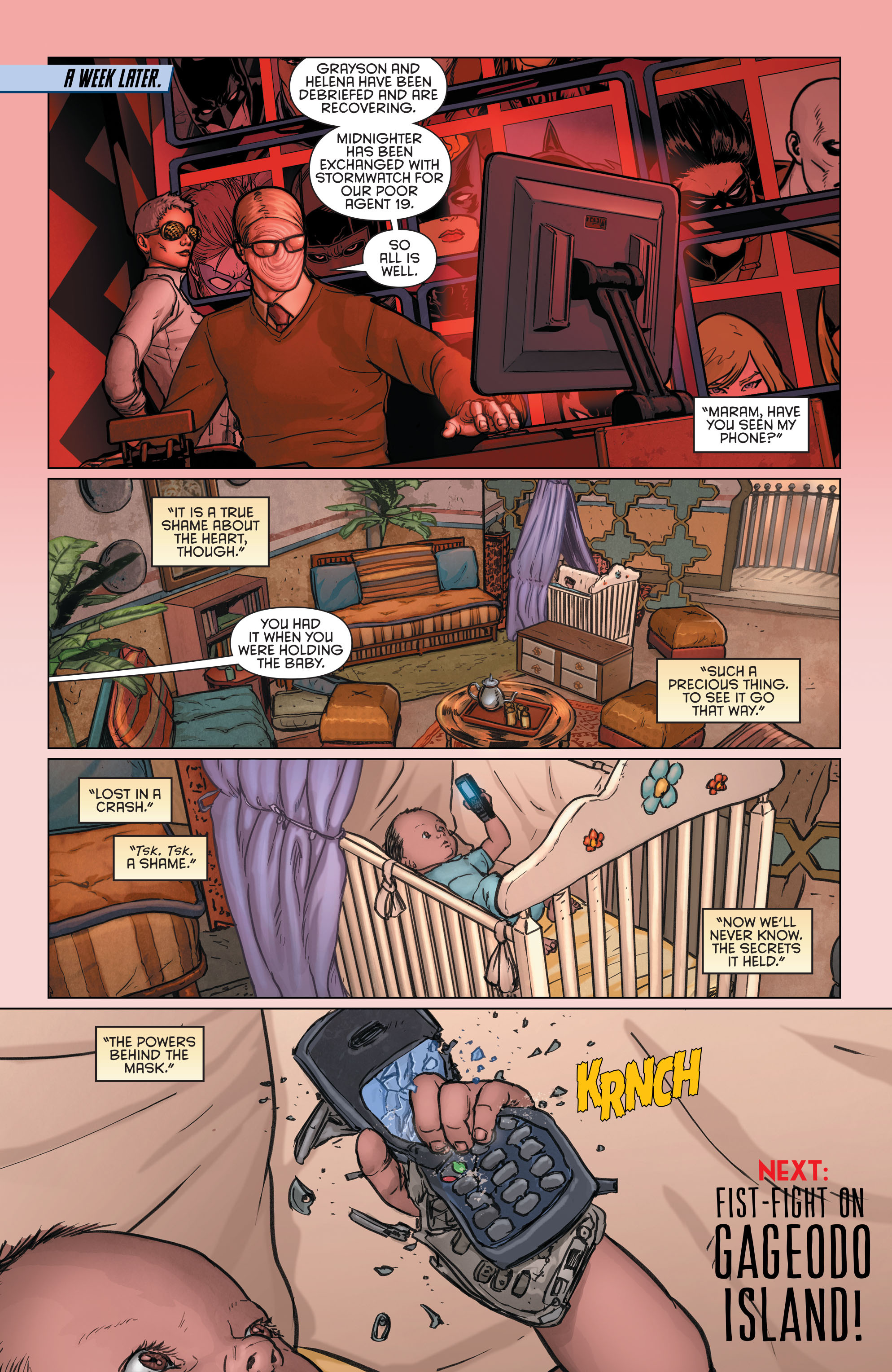 Read online Grayson comic -  Issue #5 - 15