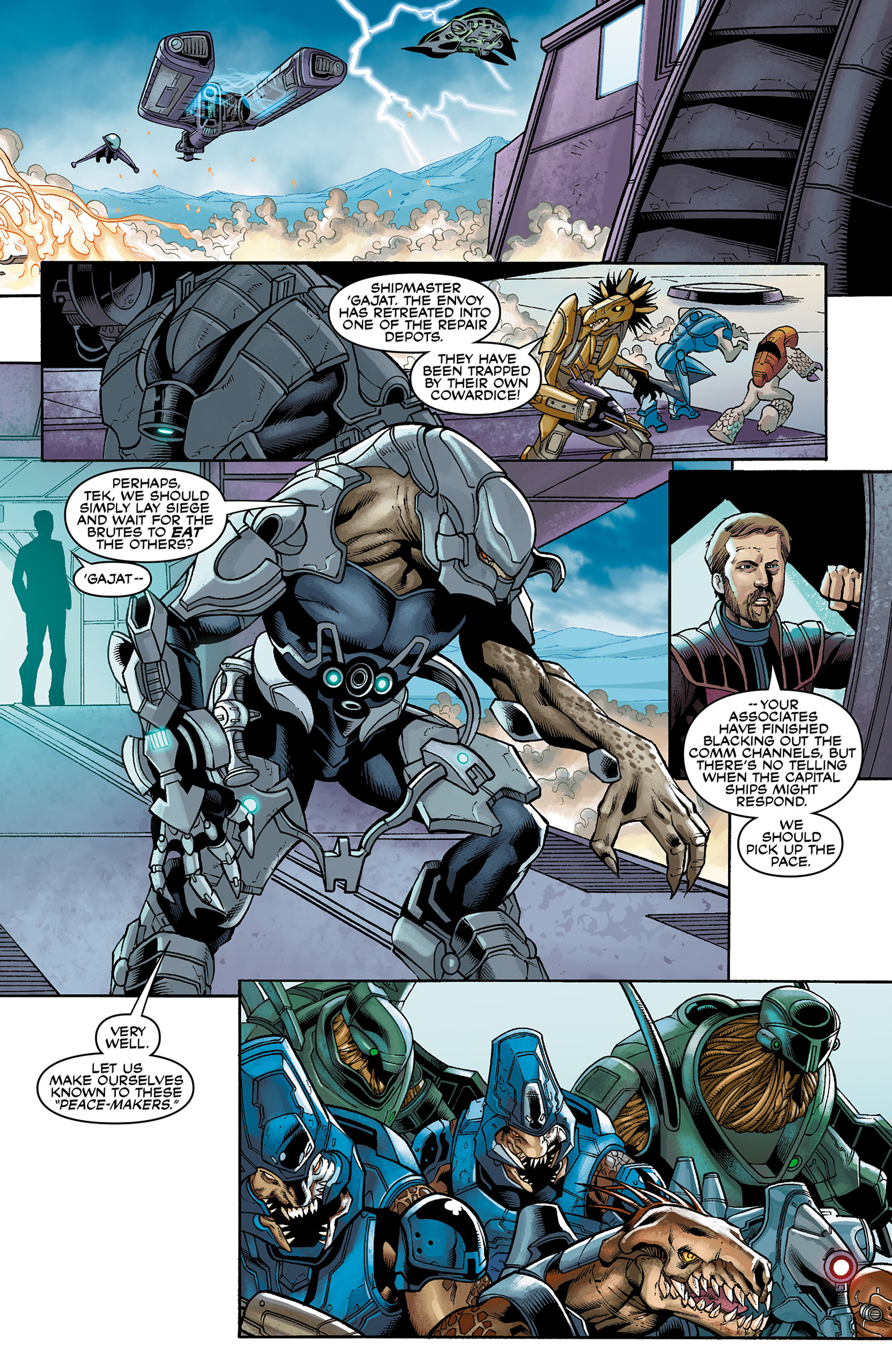 Read online Halo: Escalation comic -  Issue #2 - 6