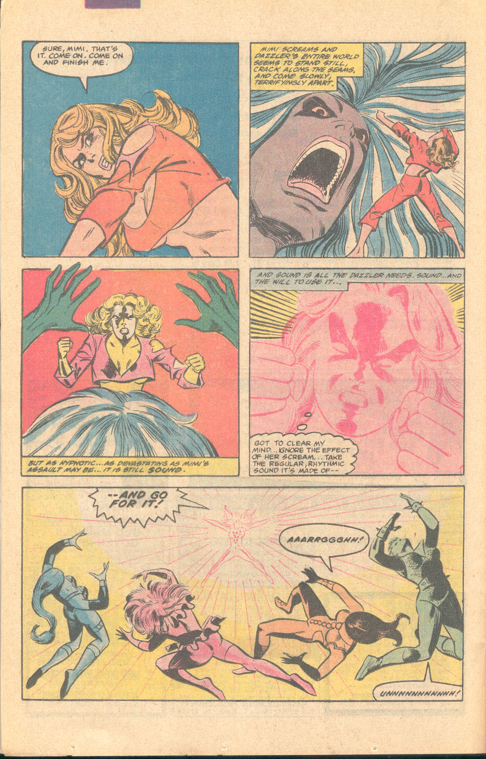 Read online Dazzler (1981) comic -  Issue #13 - 18