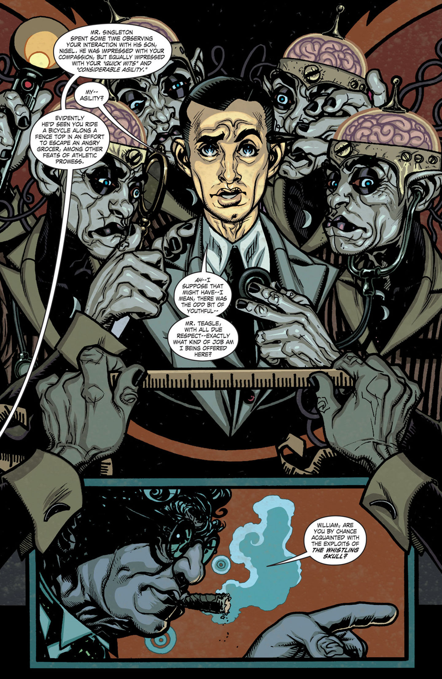 Read online JSA Liberty Files: The Whistling Skull comic -  Issue #5 - 3