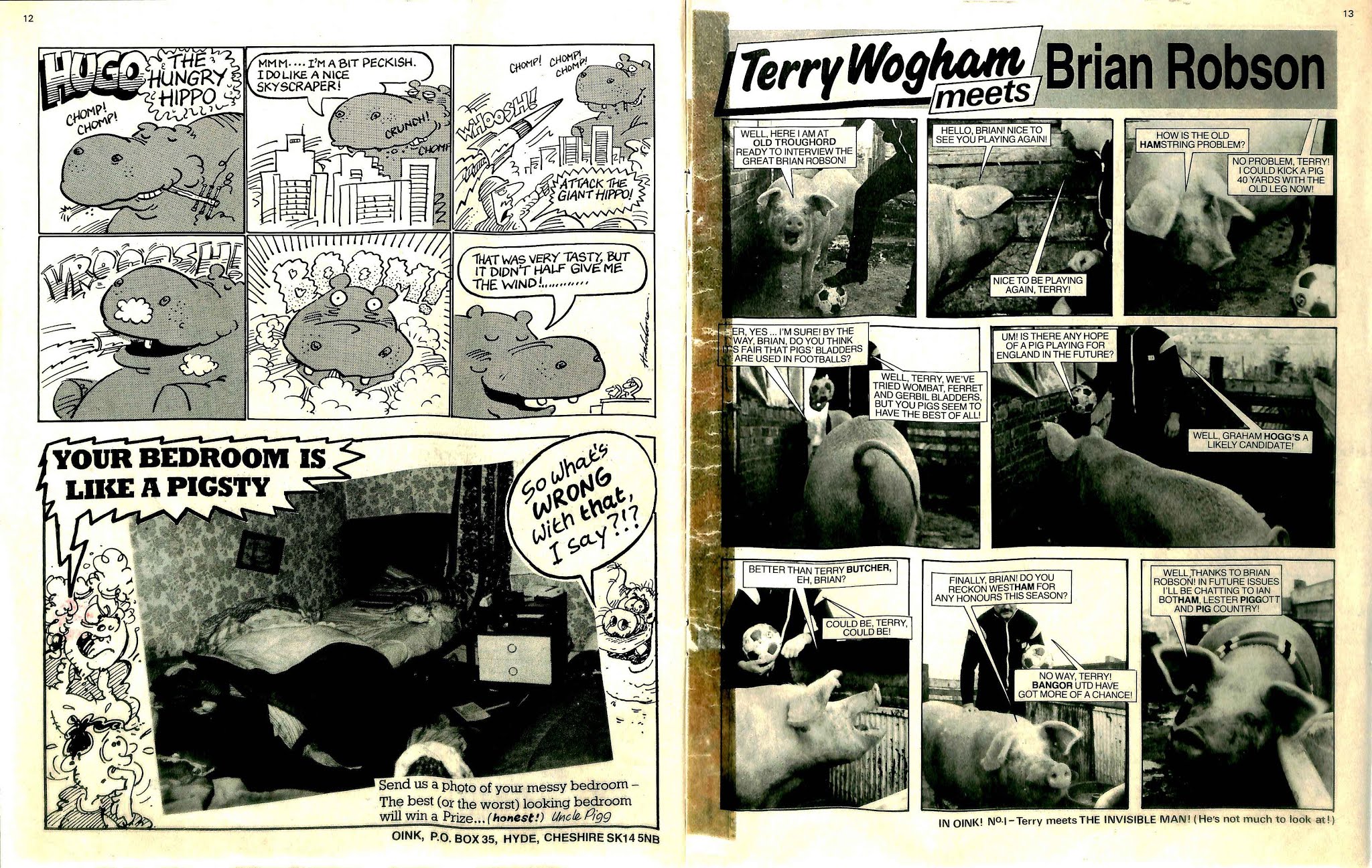 Read online Oink! comic -  Issue #0 - 7