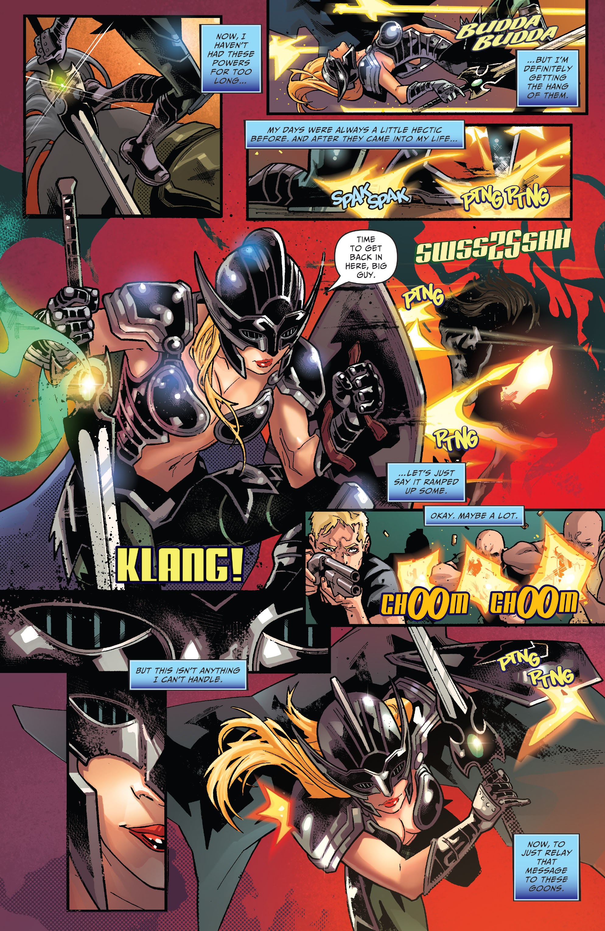 Read online Belle vs The Black Knight comic -  Issue # Full - 5