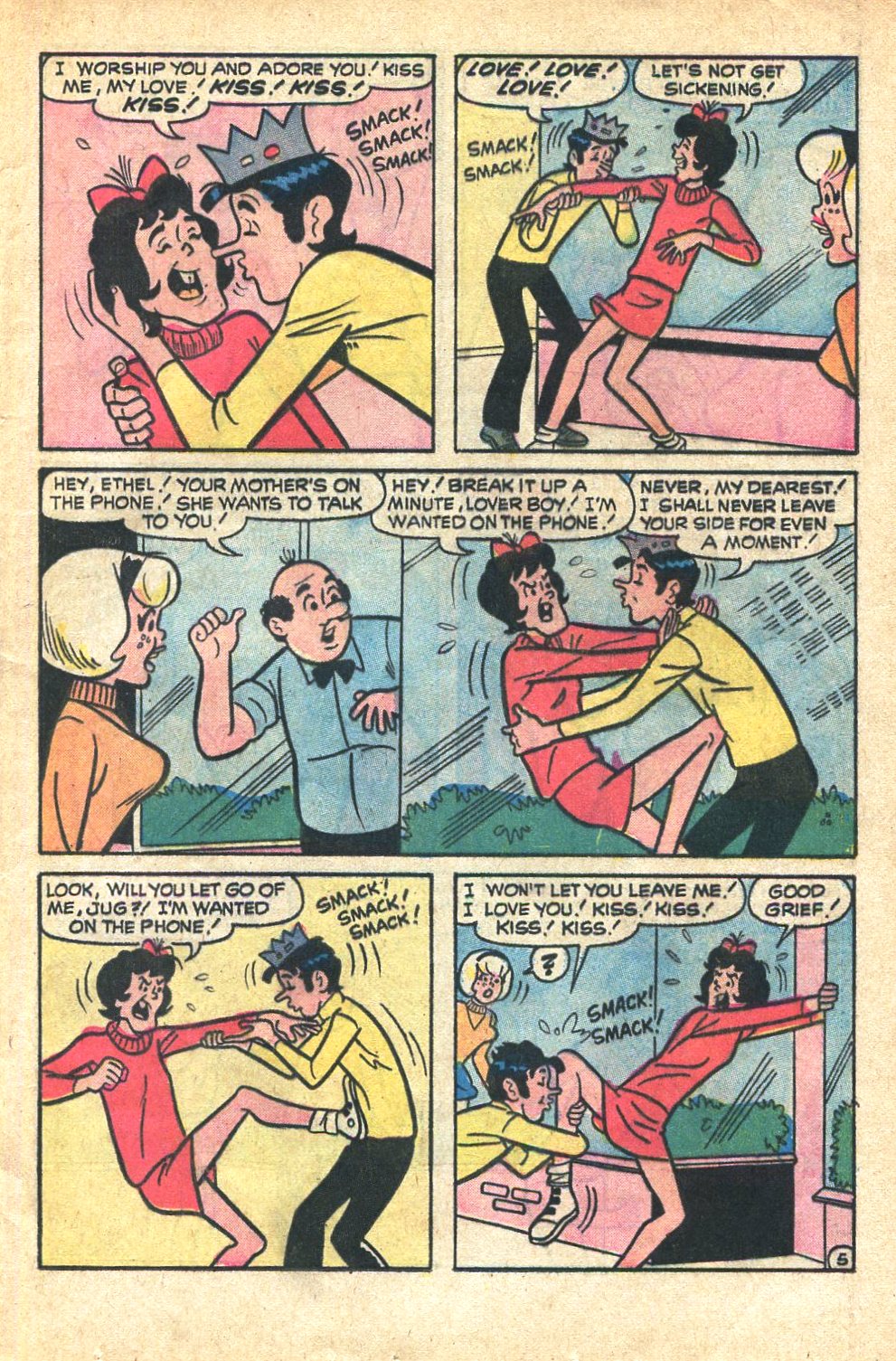 Read online Archie's TV Laugh-Out comic -  Issue #20 - 17