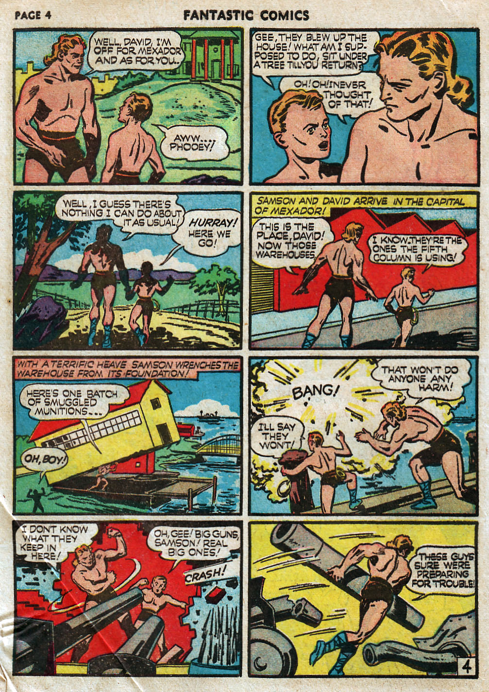 Read online Fantastic Comics comic -  Issue #17 - 6