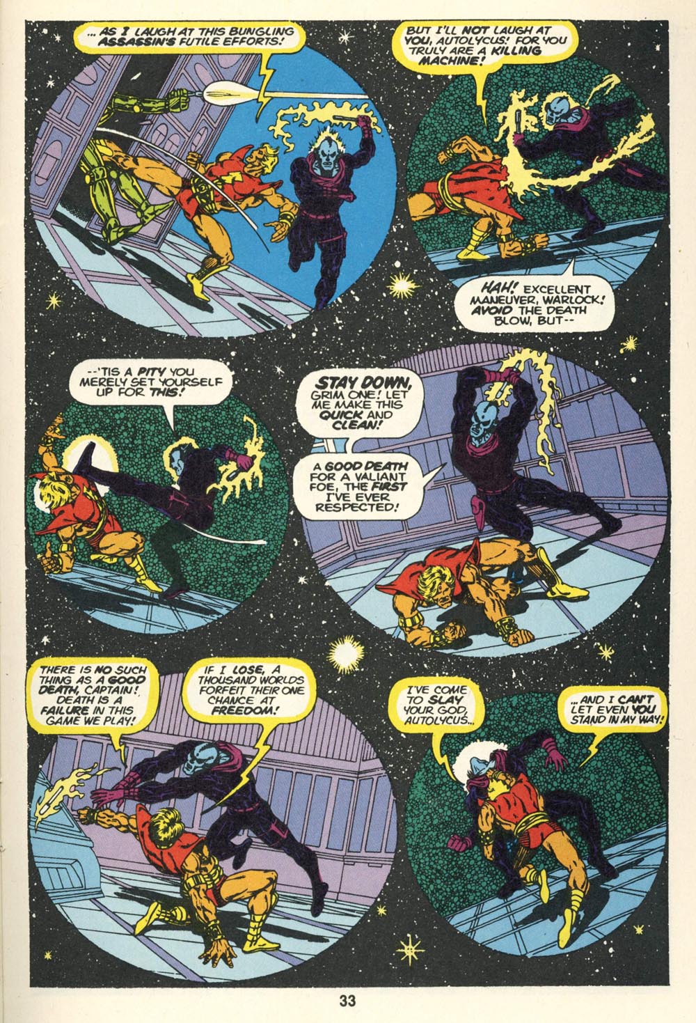 Read online Warlock (1982) comic -  Issue #1 - 35