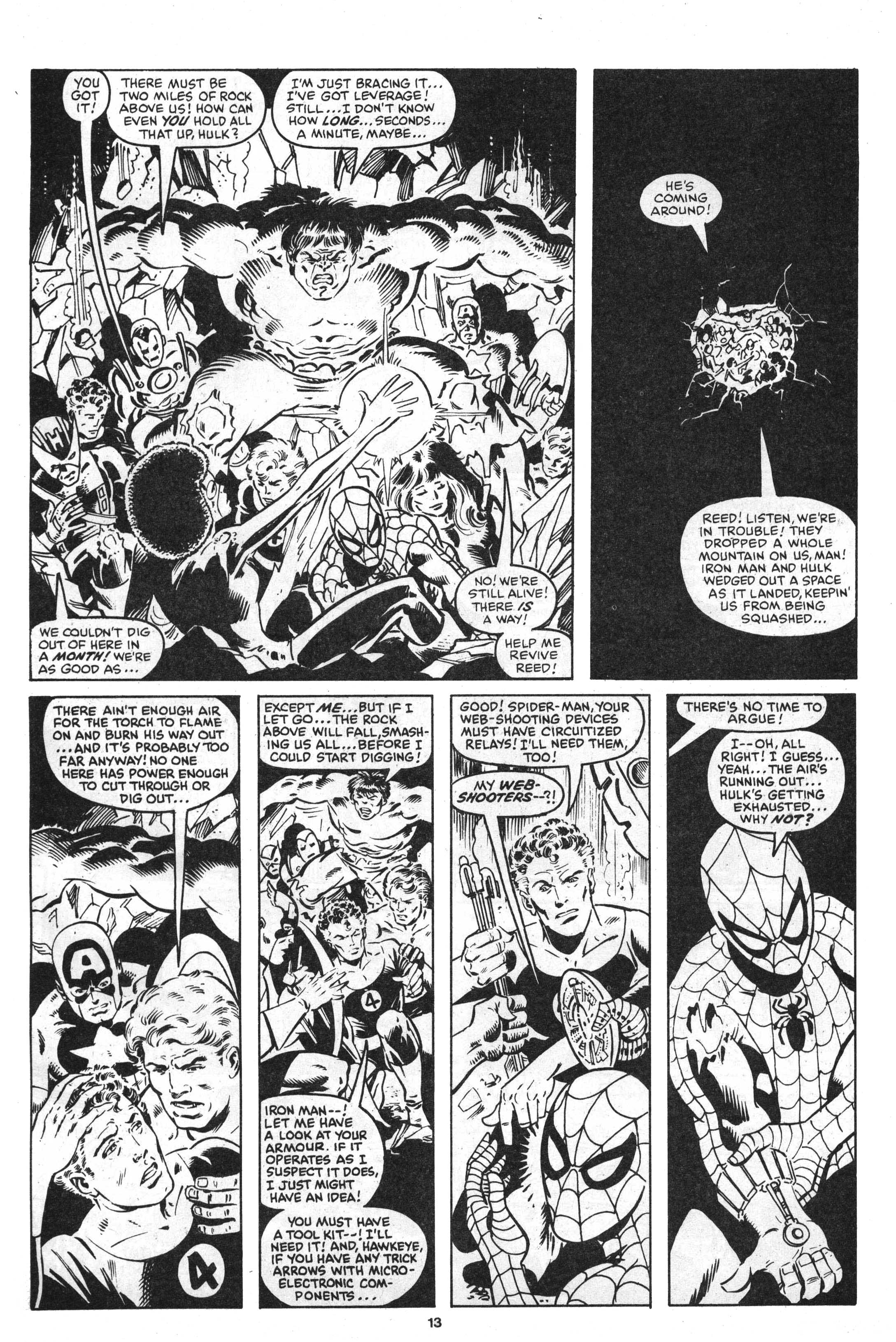 Read online Secret Wars (1985) comic -  Issue #7 - 13