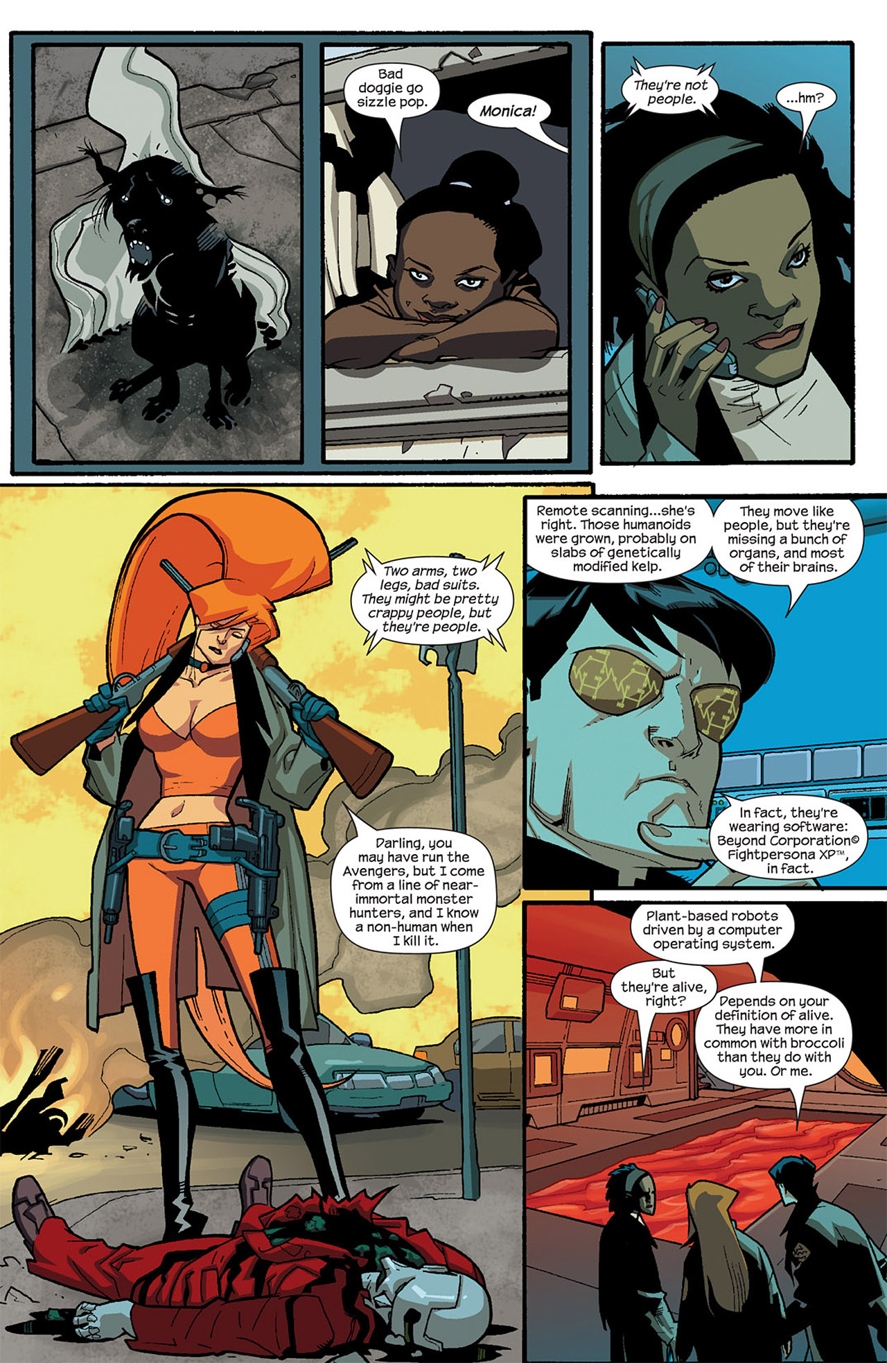 Read online Nextwave: Agents Of H.A.T.E. comic -  Issue #1 - 21