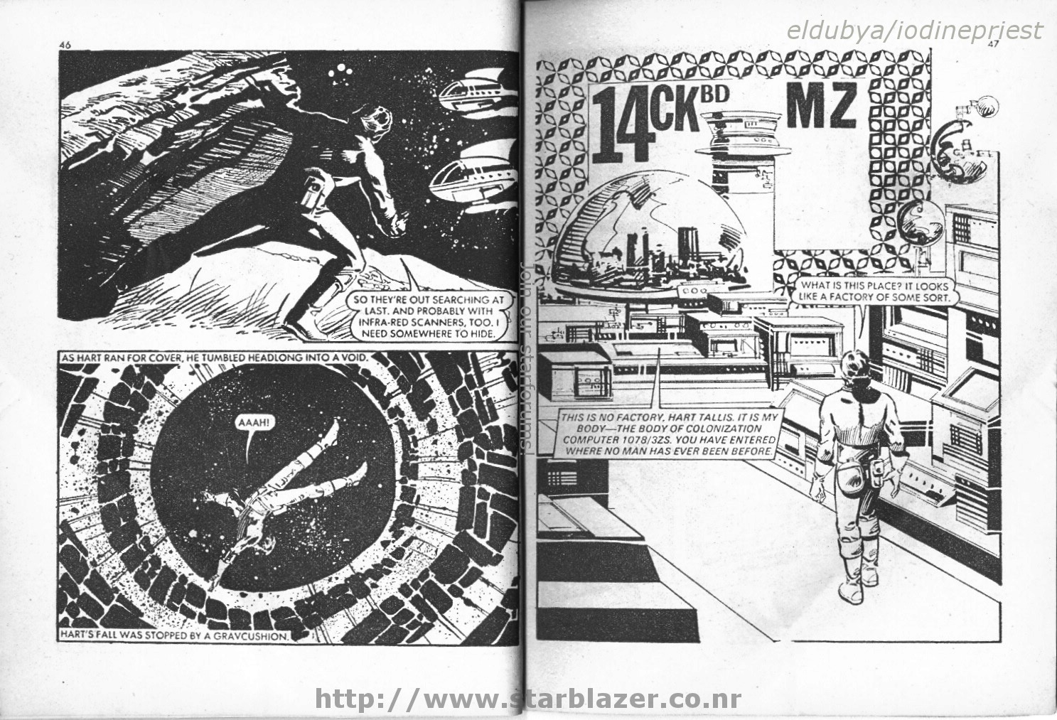 Read online Starblazer comic -  Issue #42 - 25