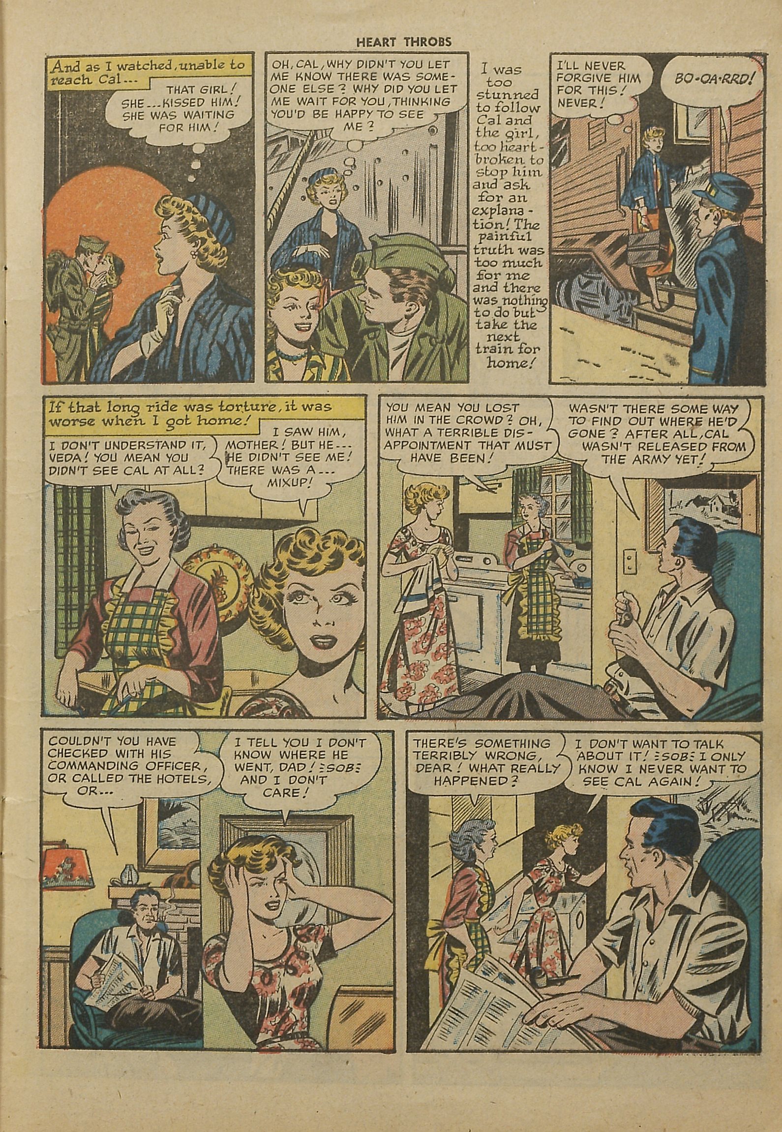 Read online Heart Throbs comic -  Issue #18 - 5