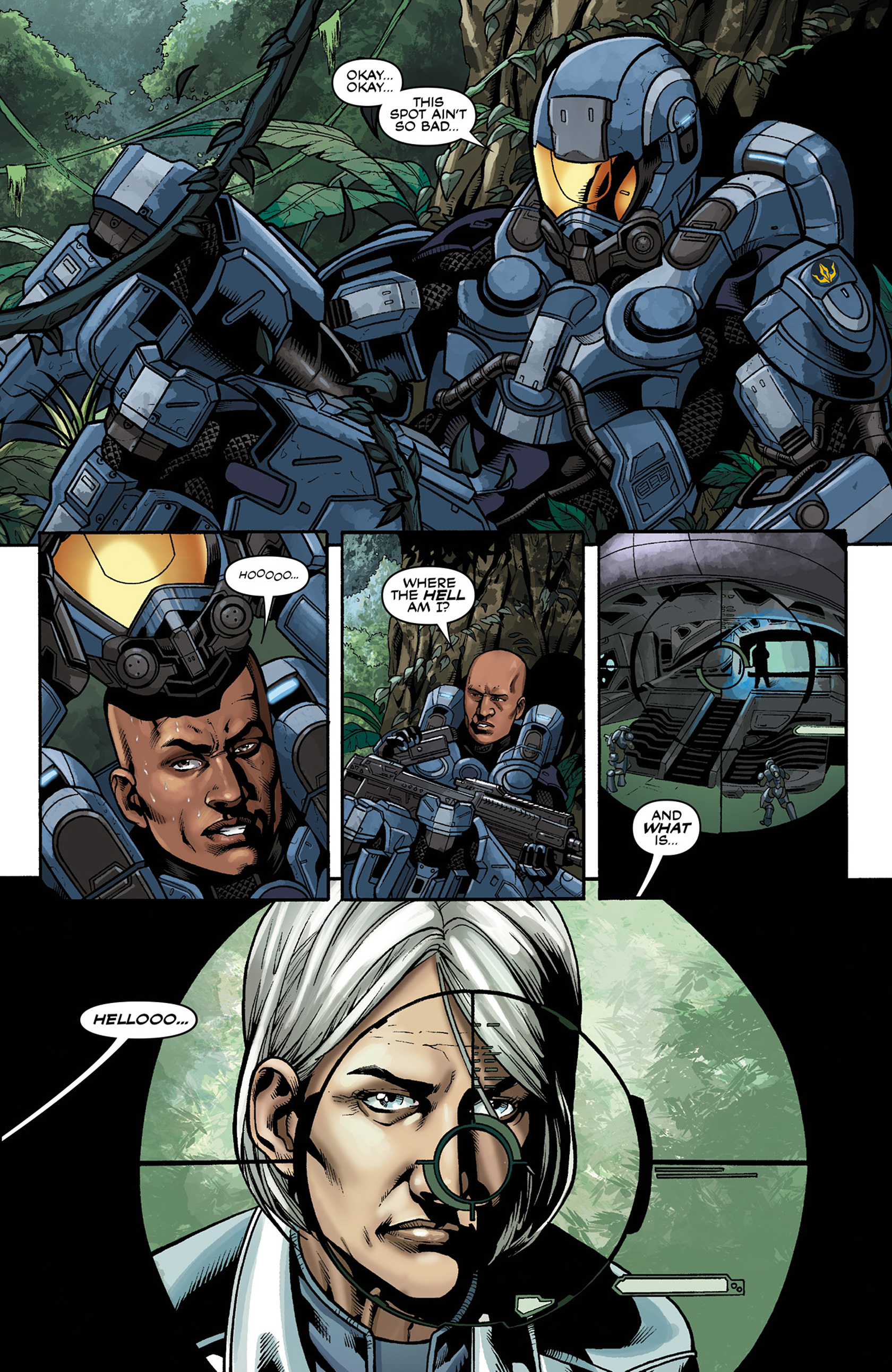 Read online Halo: Escalation comic -  Issue #15 - 13