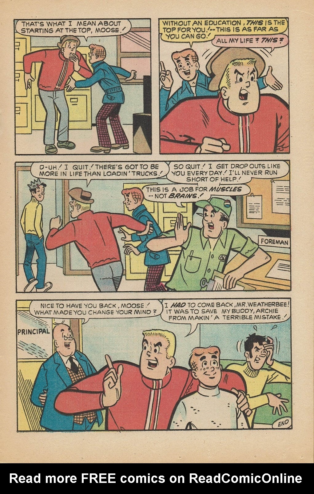 Read online Archie at Riverdale High (1972) comic -  Issue #6 - 17